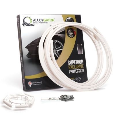 Set van 4 Alloygators 12 - 24 inch Wit