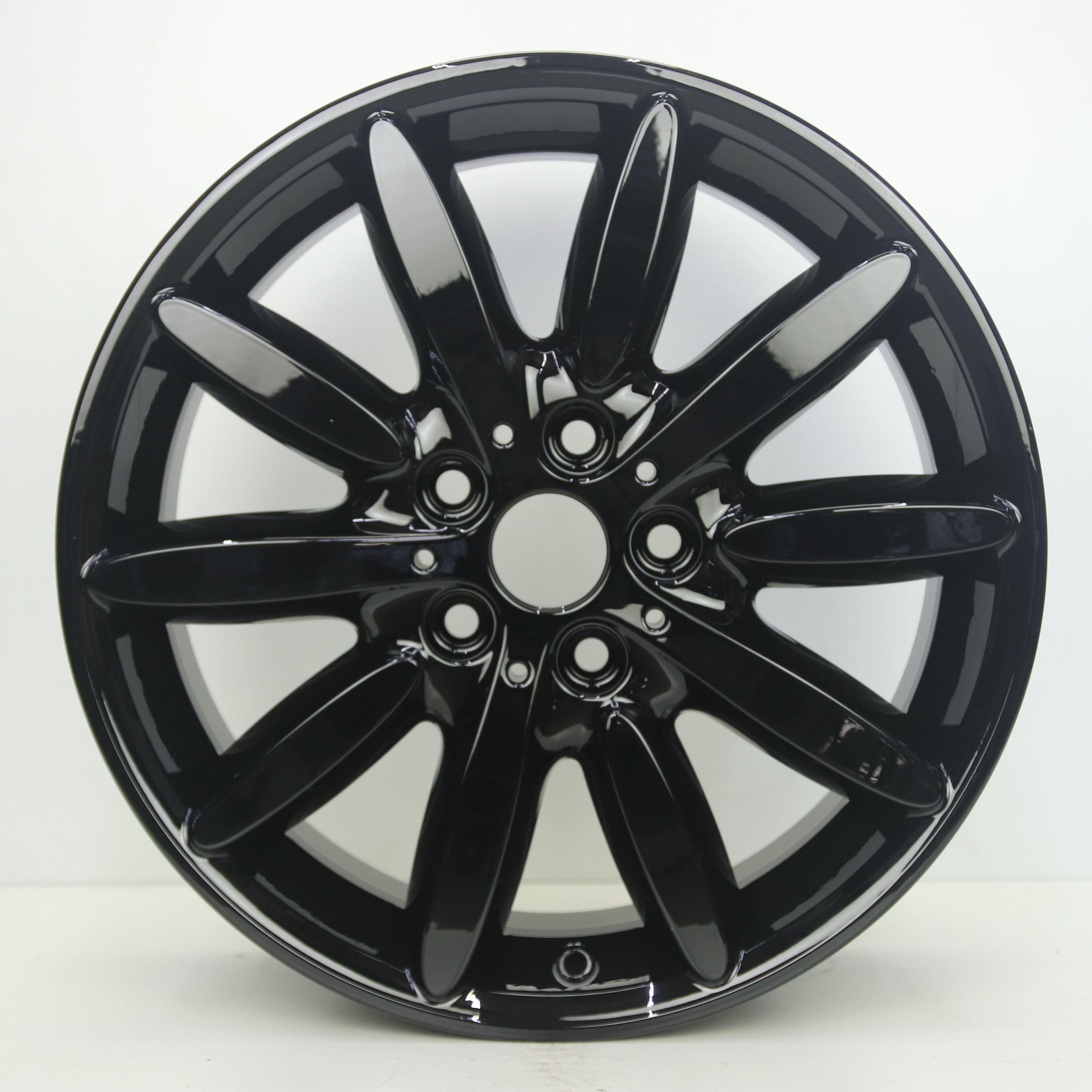 IN1003235 Set 17 inch lichtmetalen Mini Cooper styling 503 velgen 7.00X17 5X112 ET54.0 NB66.60 Zwart
