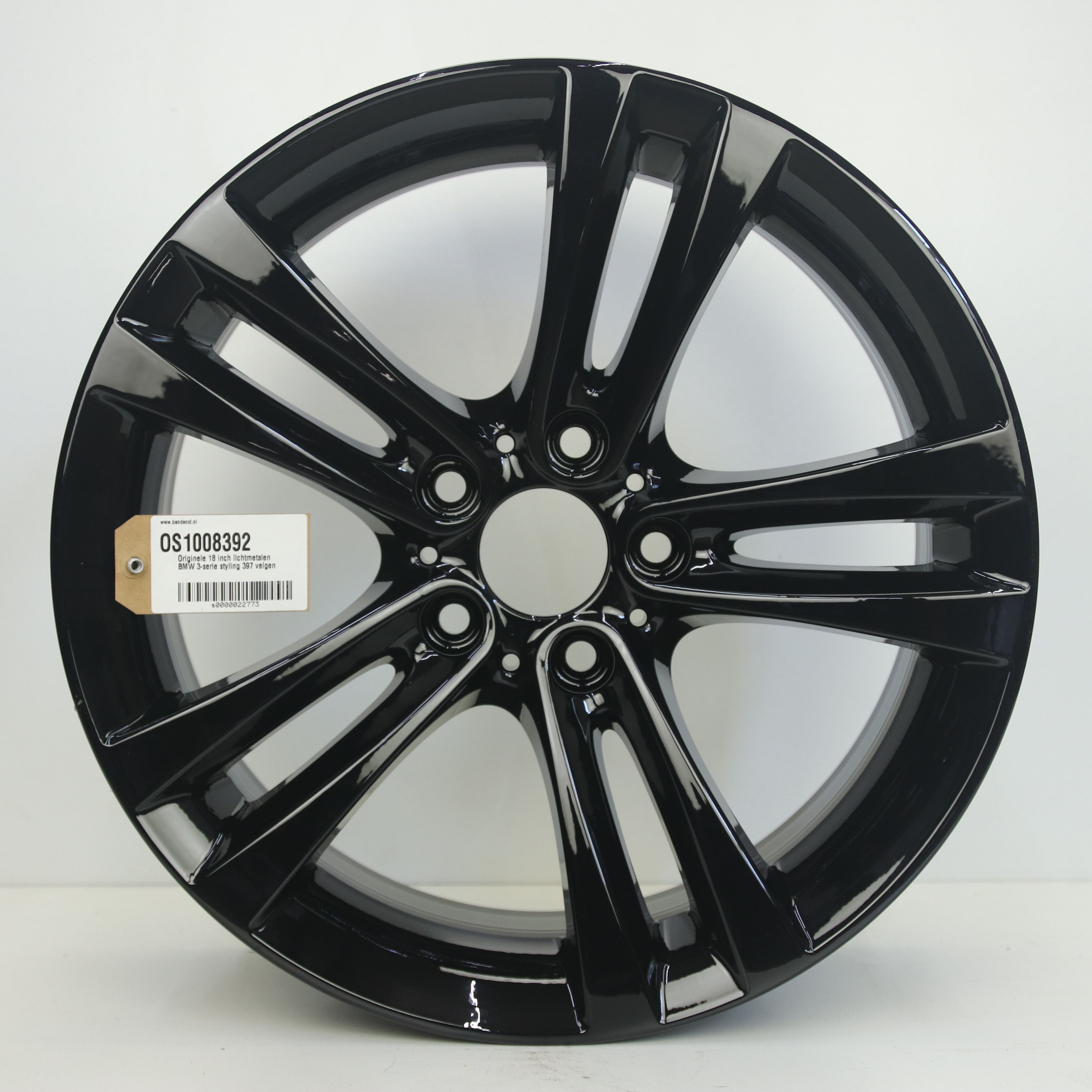 OS1008392 Originele 18 inch lichtmetalen BMW 3-serie styling 397 velgen 8.00X18 5X120 ET34.0 NB72.60 Zwart