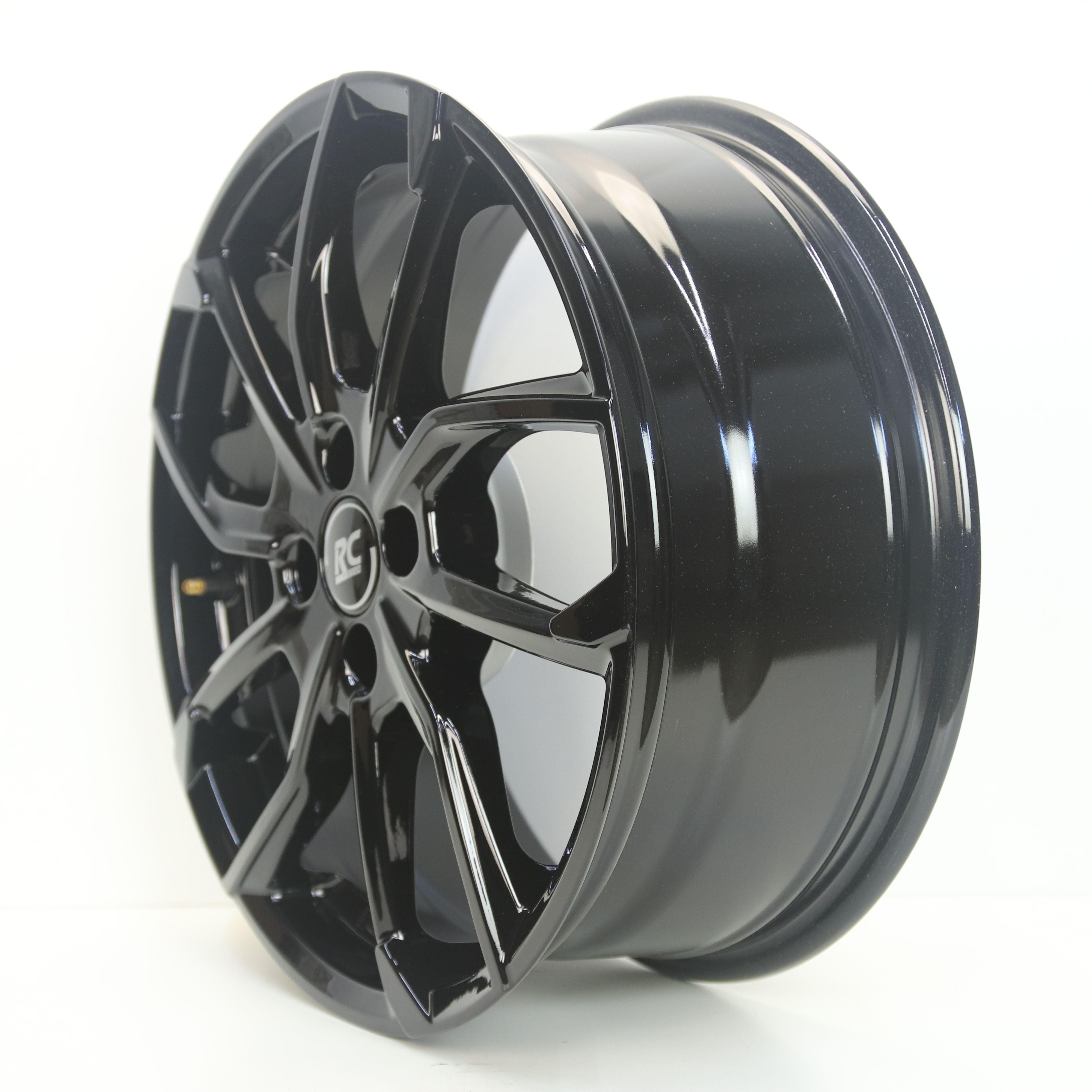 NS1004631 Set 17 inch lichtmetalen RC Design RC34 velgen 7.00X17 4X98 ET35.0 NB58.10 Zwart