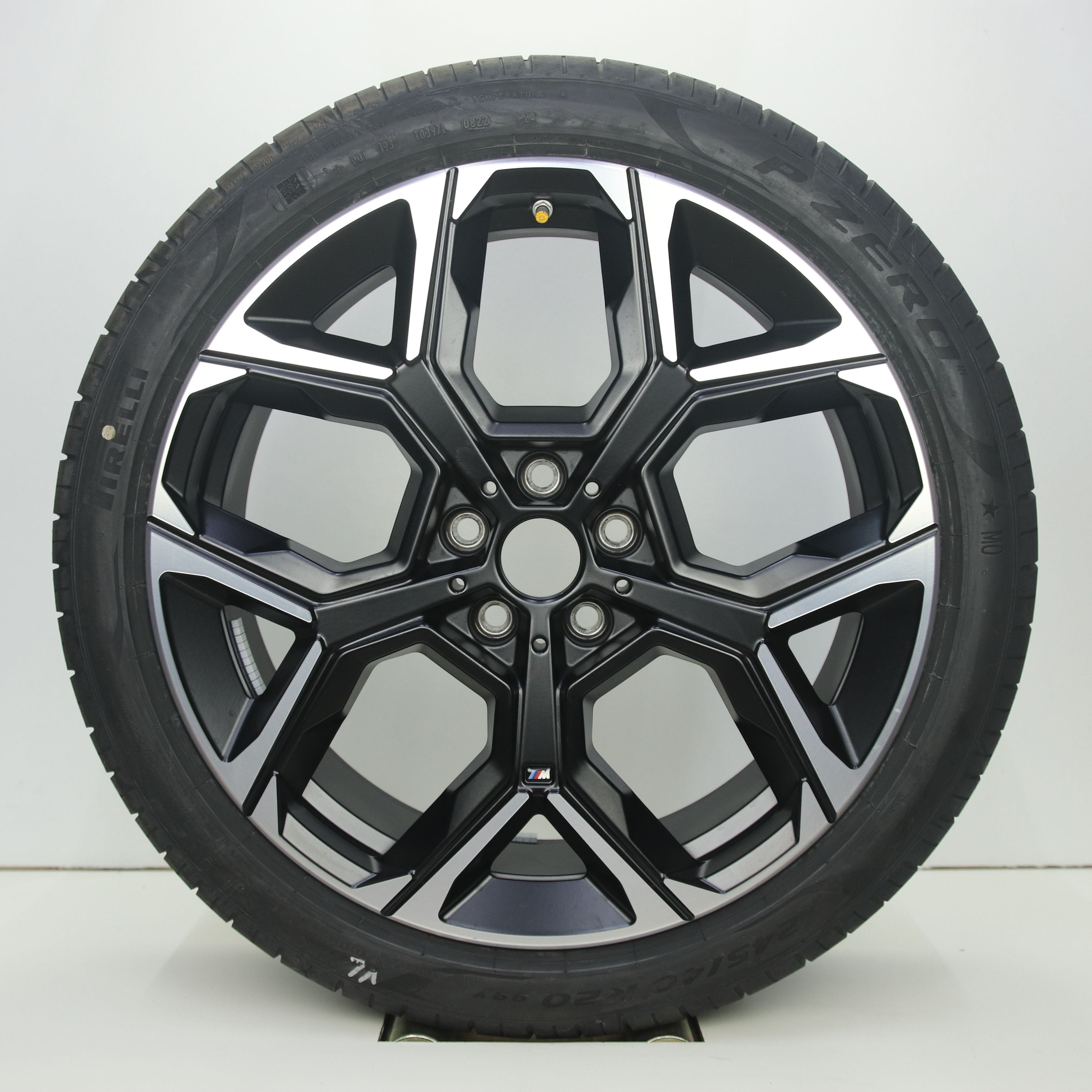OS1008081 Originele 20 inch lichtmetalen BMW X1 styling 872M velgen 8.00X20 5X112 ET46.0 NB66.60 Mat zwart gepolijst