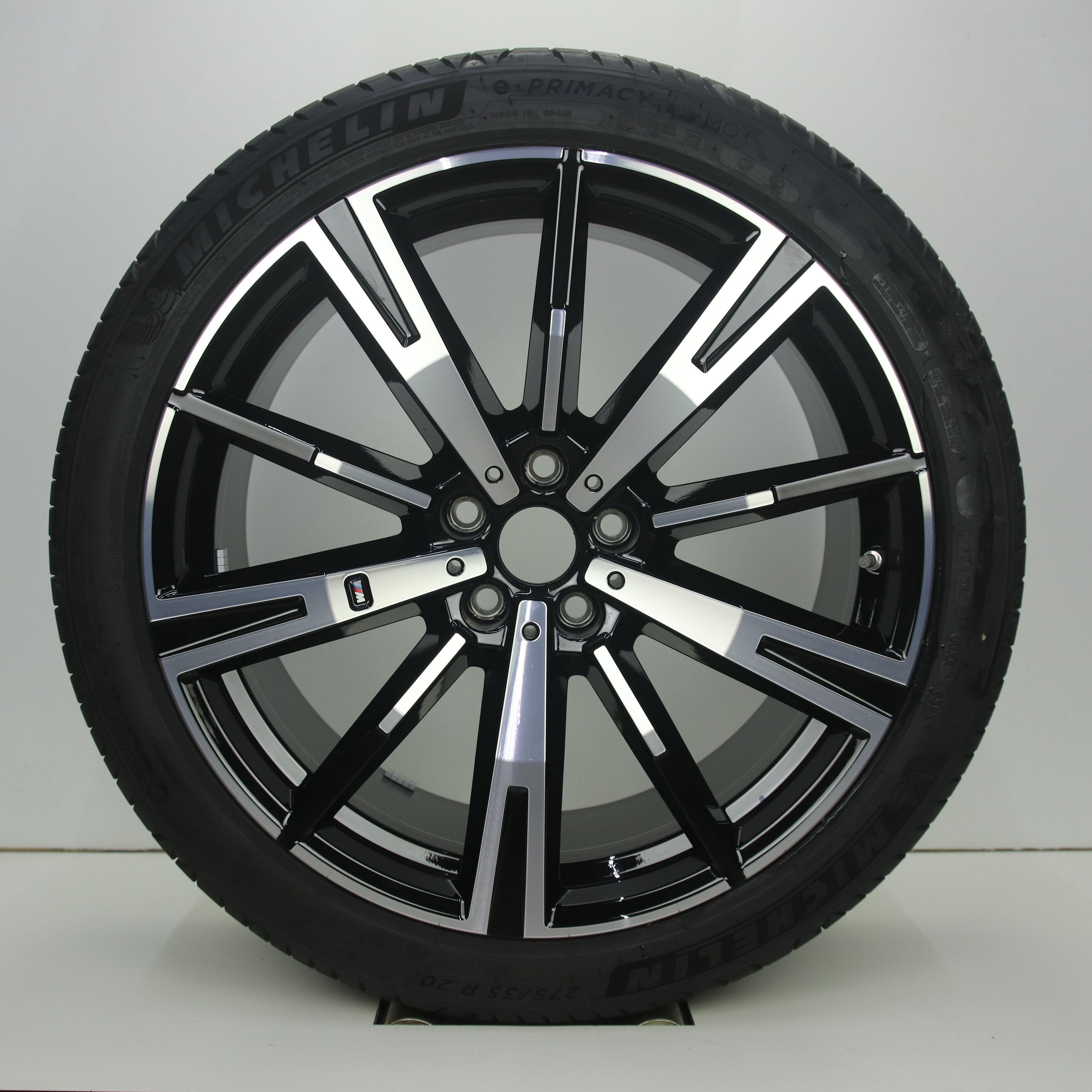 OS1008097 Originele 20 inch lichtmetalen BMW 5-serie styling 938M velgen (Breedset) 8.50X20 5X112 ET28.0 NB66.60 Zwart gepolijst
