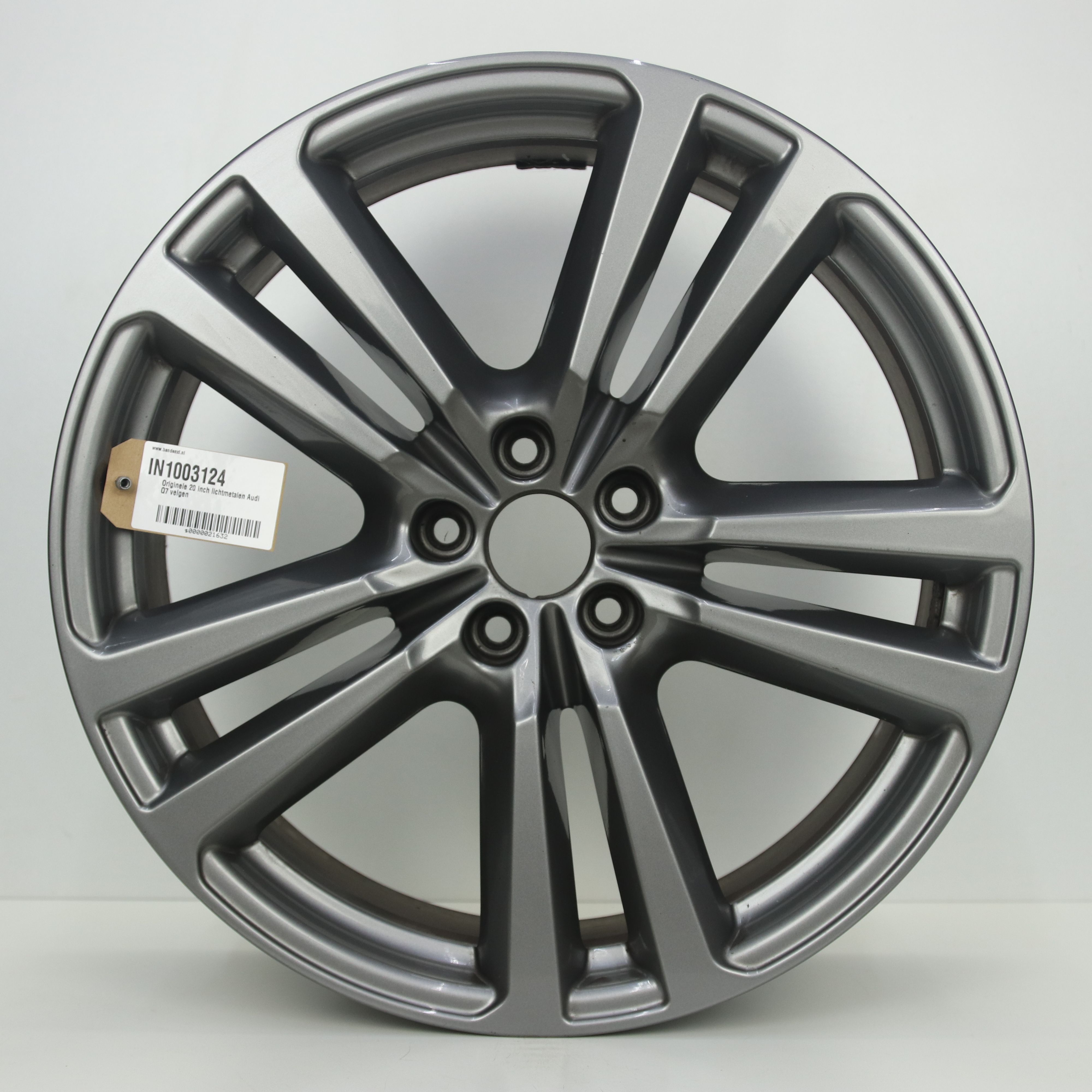 IN1003124 Originele 20 inch lichtmetalen Audi Q7 velgen 8.00X20 5X112 ET28.0 NB66.60 Antraciet