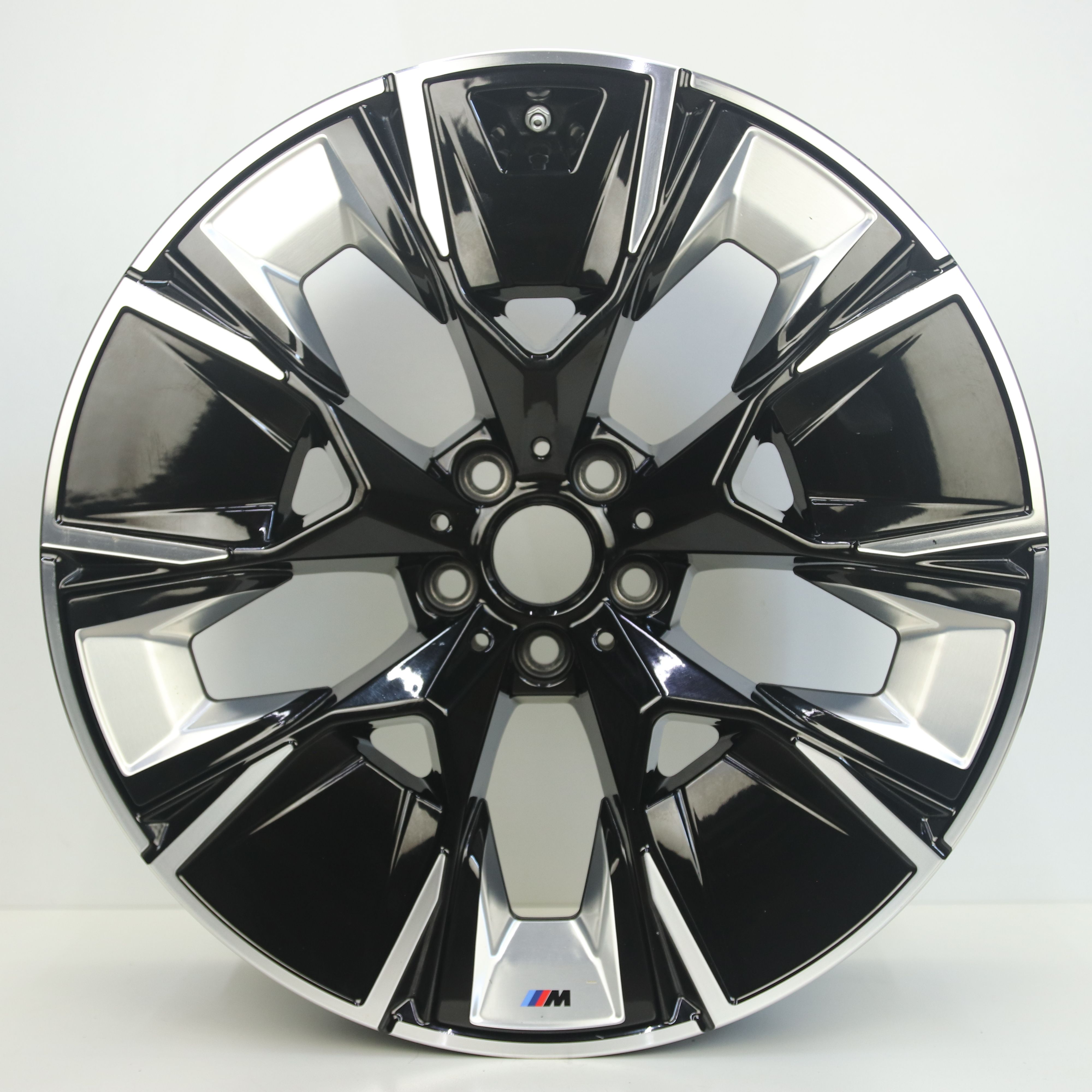 OS1008301 Originele 20 inch lichtmetalen BMW iX3 styling M890 velgen (Breedset) 8.00X20 5X112 ET26.0 NB66.60 Zwart gepolijst