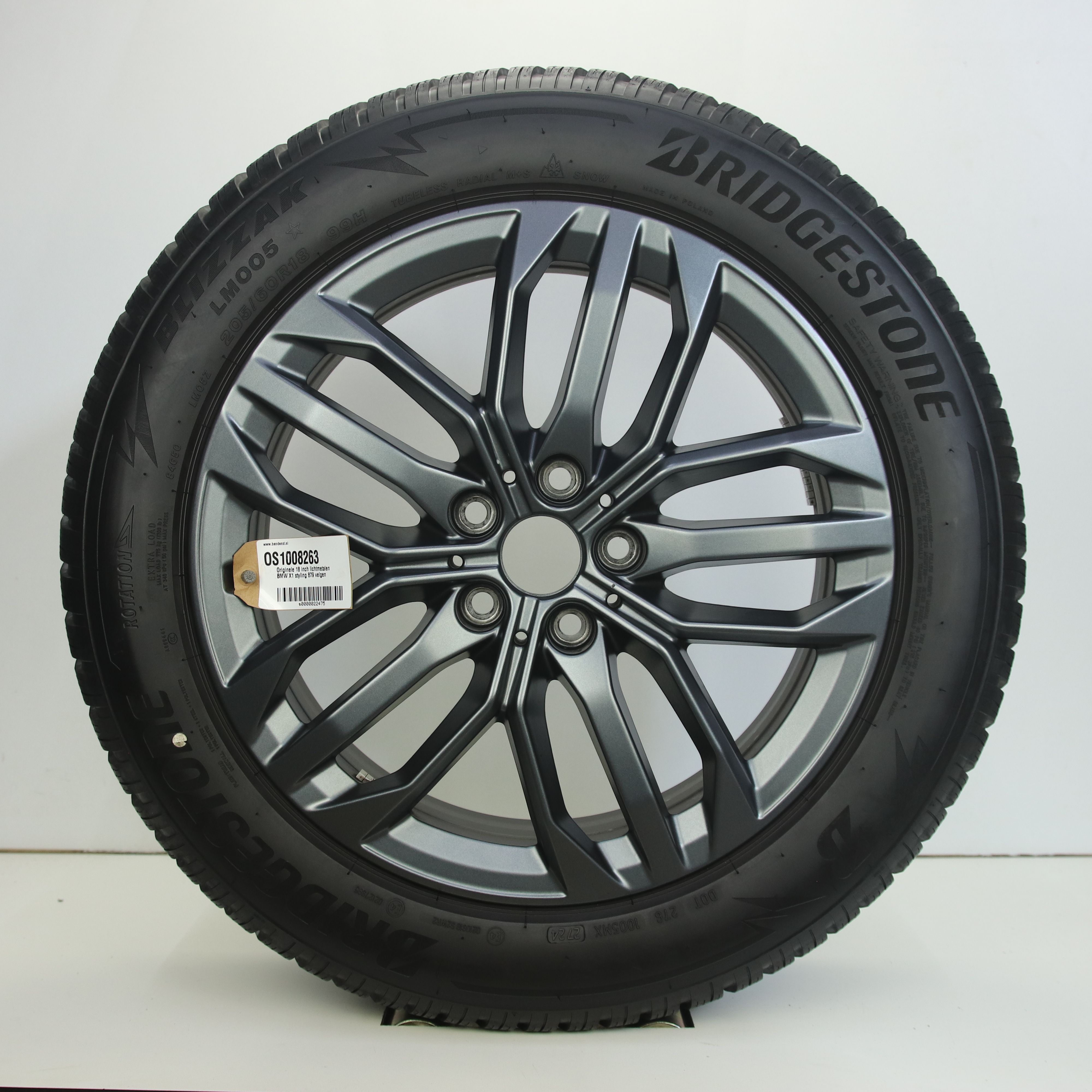 OS1008263 Originele 18 inch lichtmetalen BMW X1 styling 879 velgen 6.50X18 5X112 ET41.0 NB66.60 Antraciet