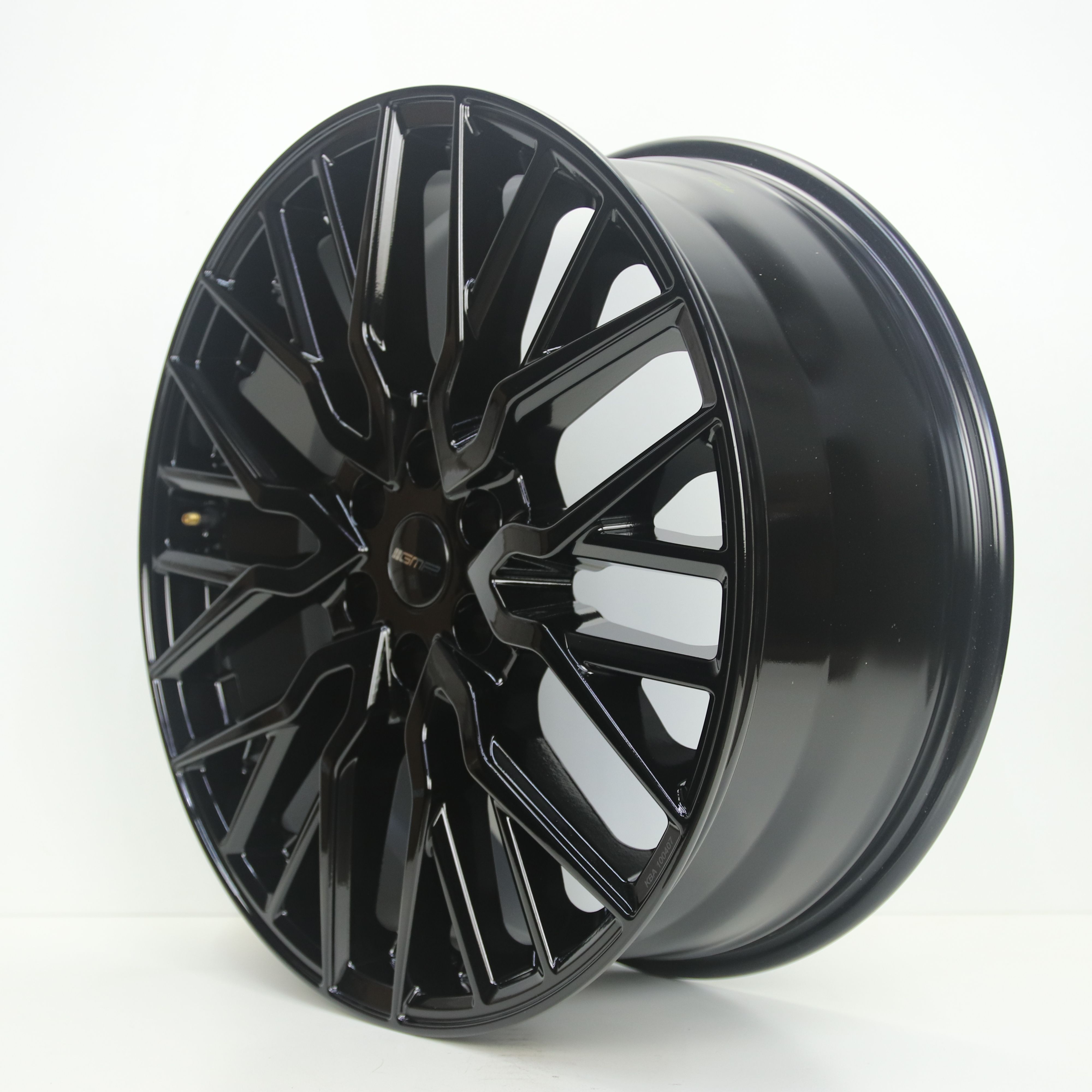 NS1005779 Set 20 inch lichtmetalen GMP Booster velgen 8.00X20 6X120 ET45.0 NB74.60 Zwart