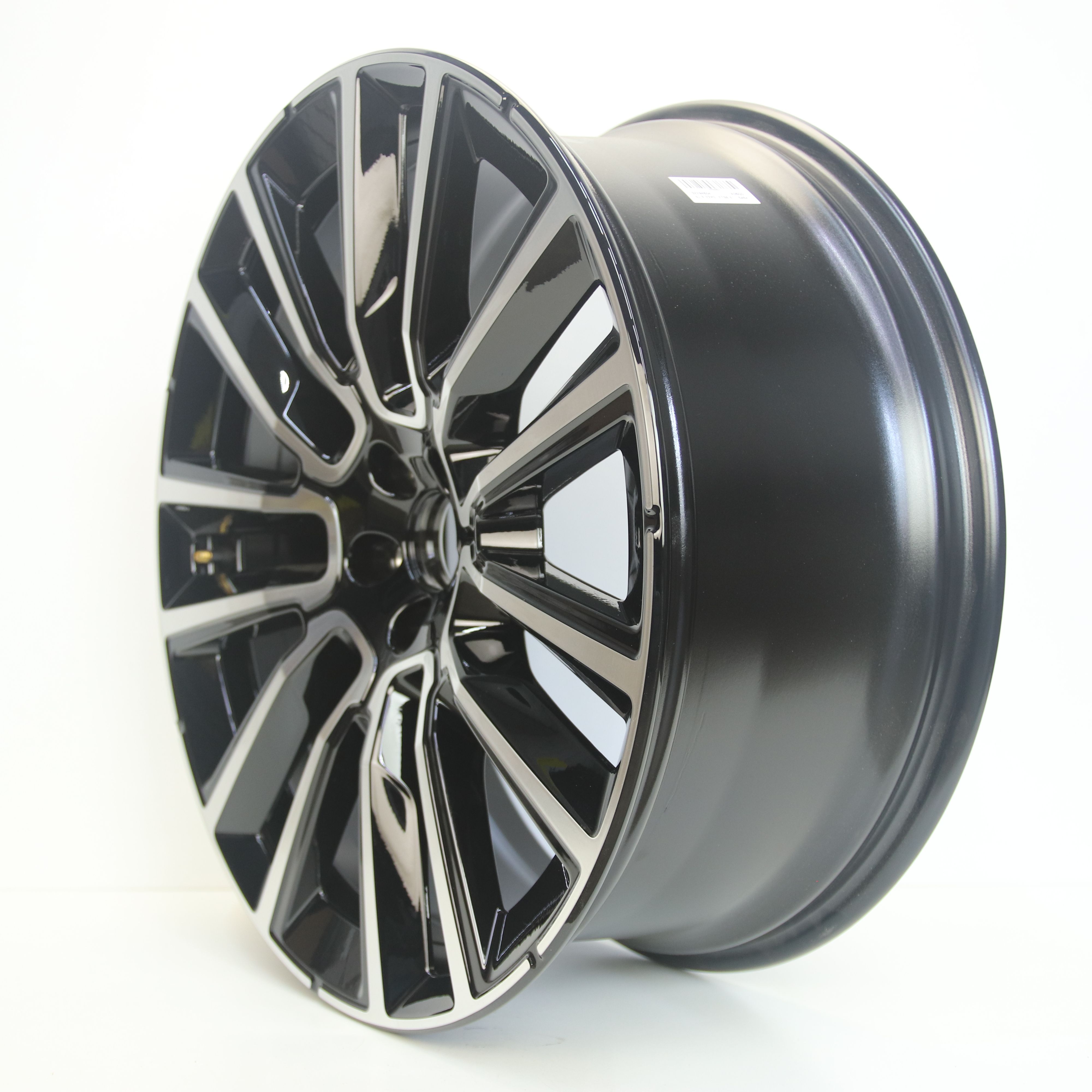 OS1006696 Set 22 inch lichtmetalen Volvo XC90 velgen 9.00X22 5X108 ET38.5 NB63.40 Zwart gepolijst