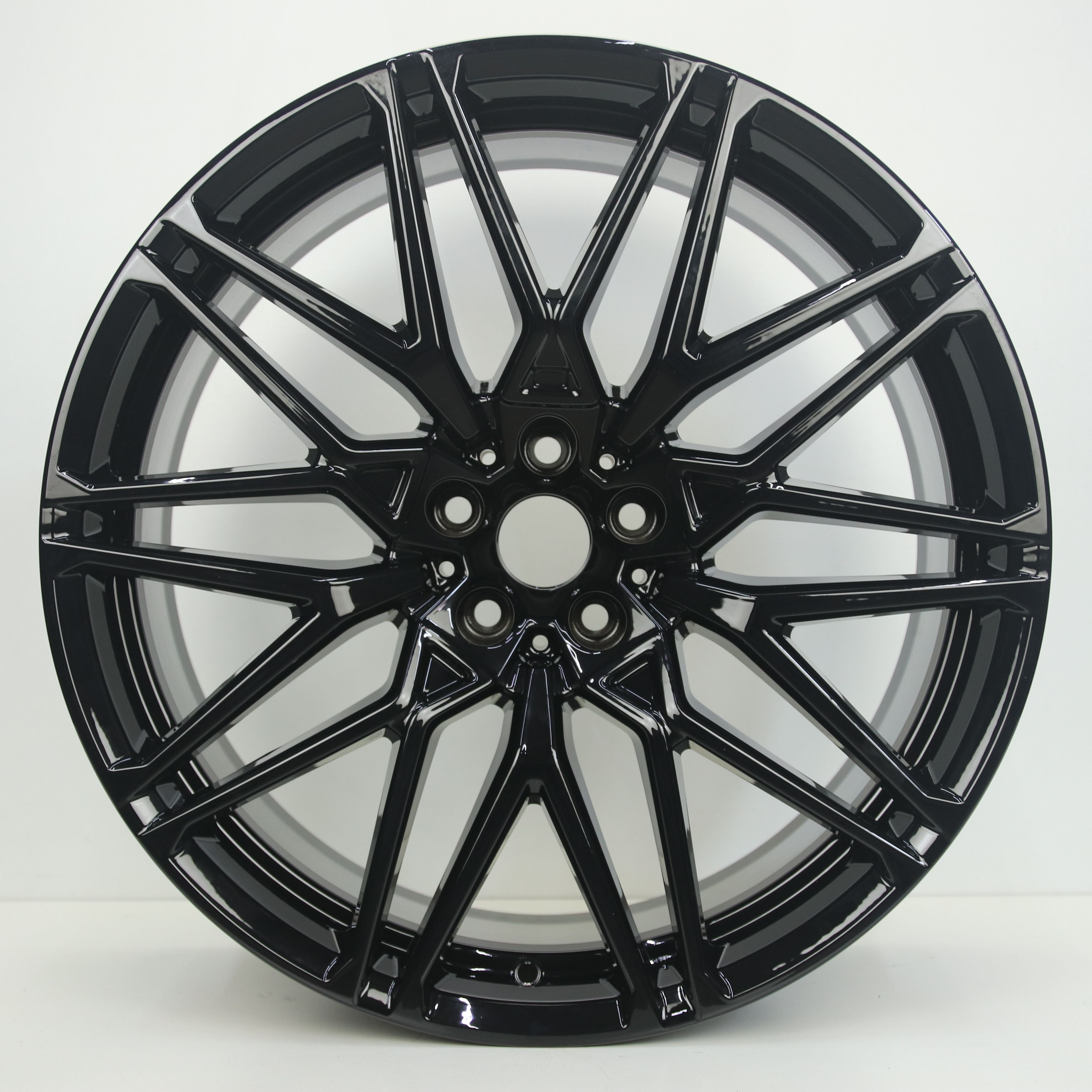 OS1008476 Originele 21/22 inch lichtmetalen BMW X5M / X6M Styling 818M velgen (Breedset) 10.50X21 5X112 ET31.0 NB66.60 Zwart