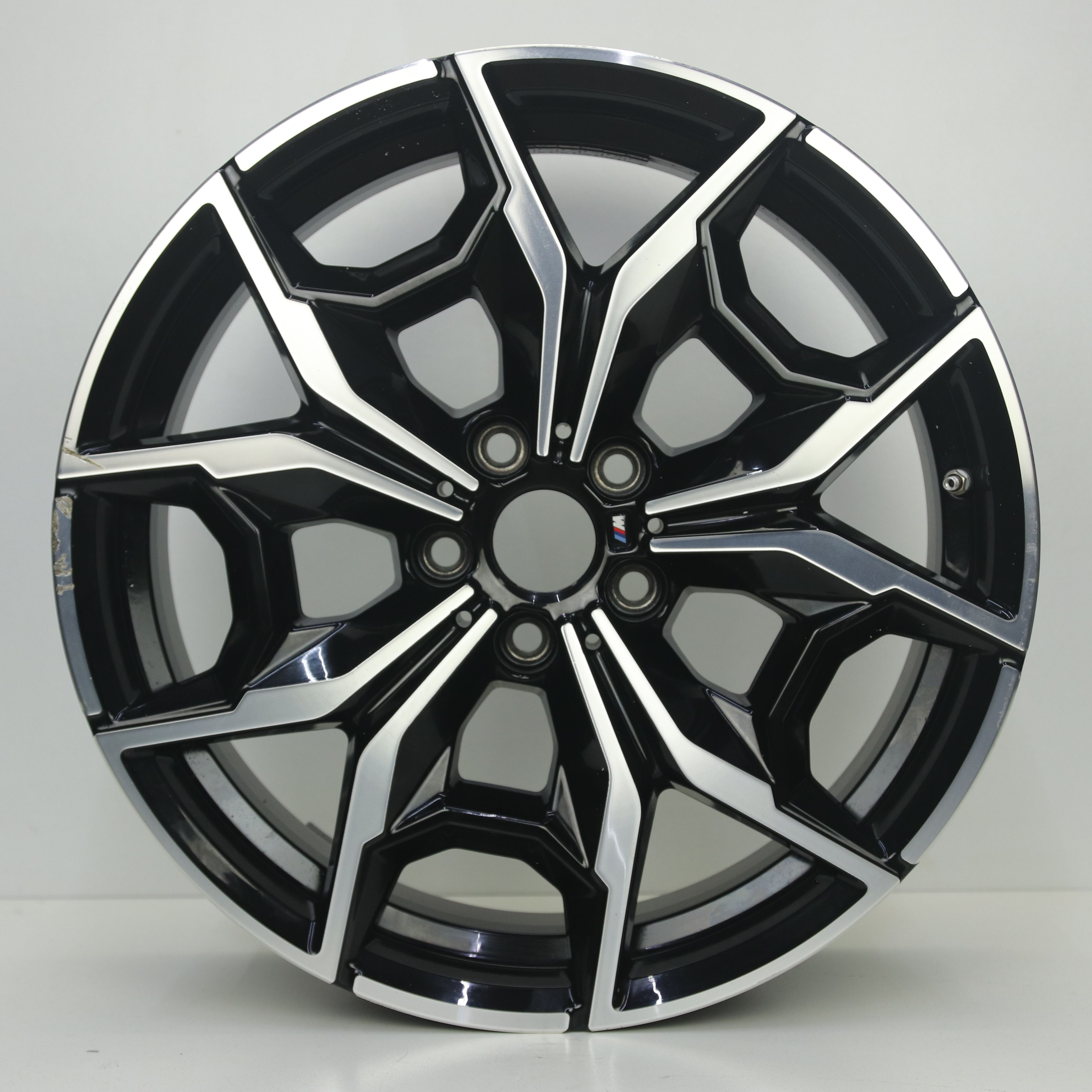 OS1008567 Originele 19 inch lichtmetalen BMW X3 styling 887M velgen 7.50X19 5X112 ET32.0 NB66.60 Zwart gepolijst