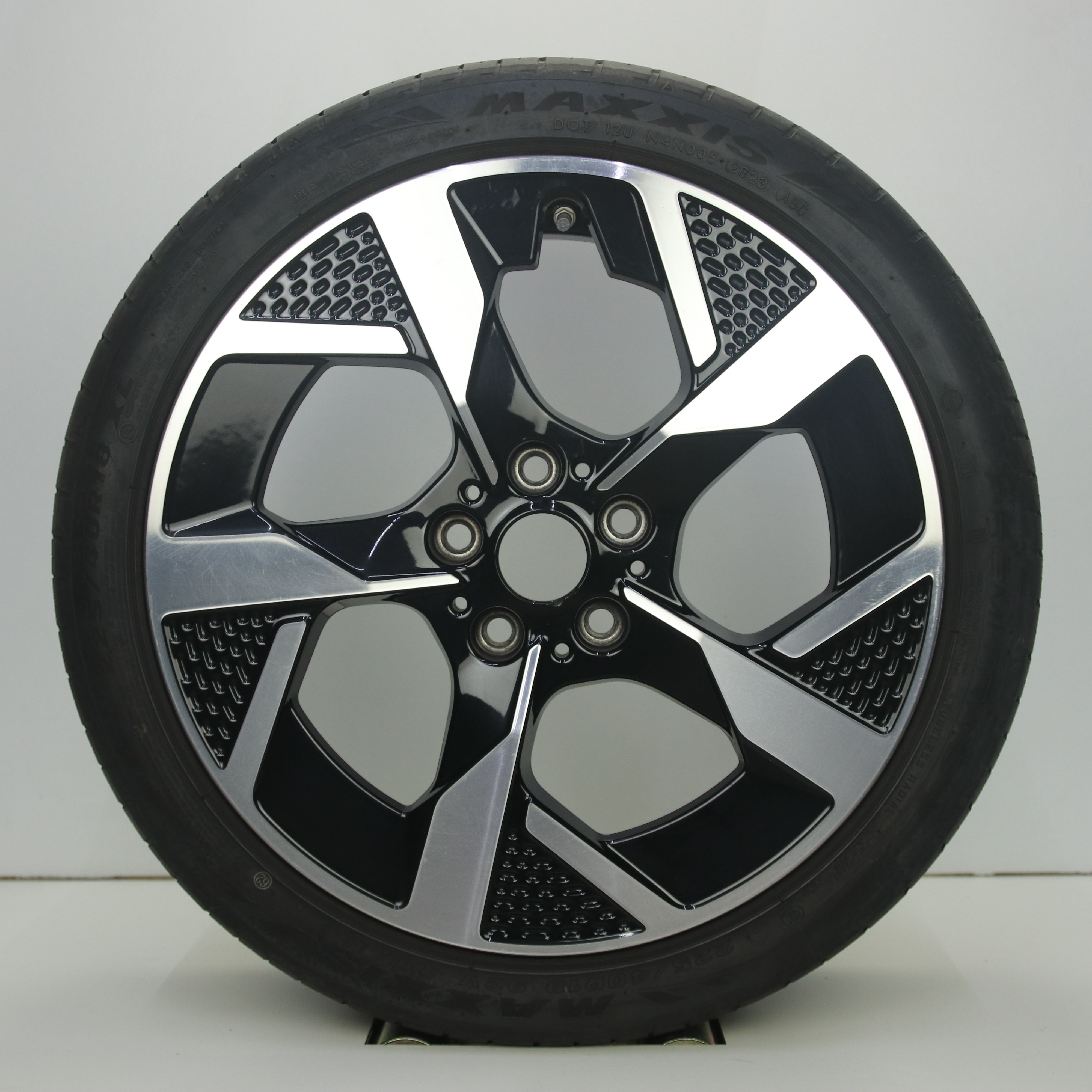 OS1008196 Originele 18 inch lichtmetalen Mini Aceman styling 985 velgen 7.50X18 5X112 ET50.0 NB66.60 Zwart gepolijst