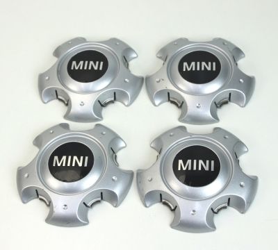 Naafkappen set OEM Mini (Zilver) 9804232