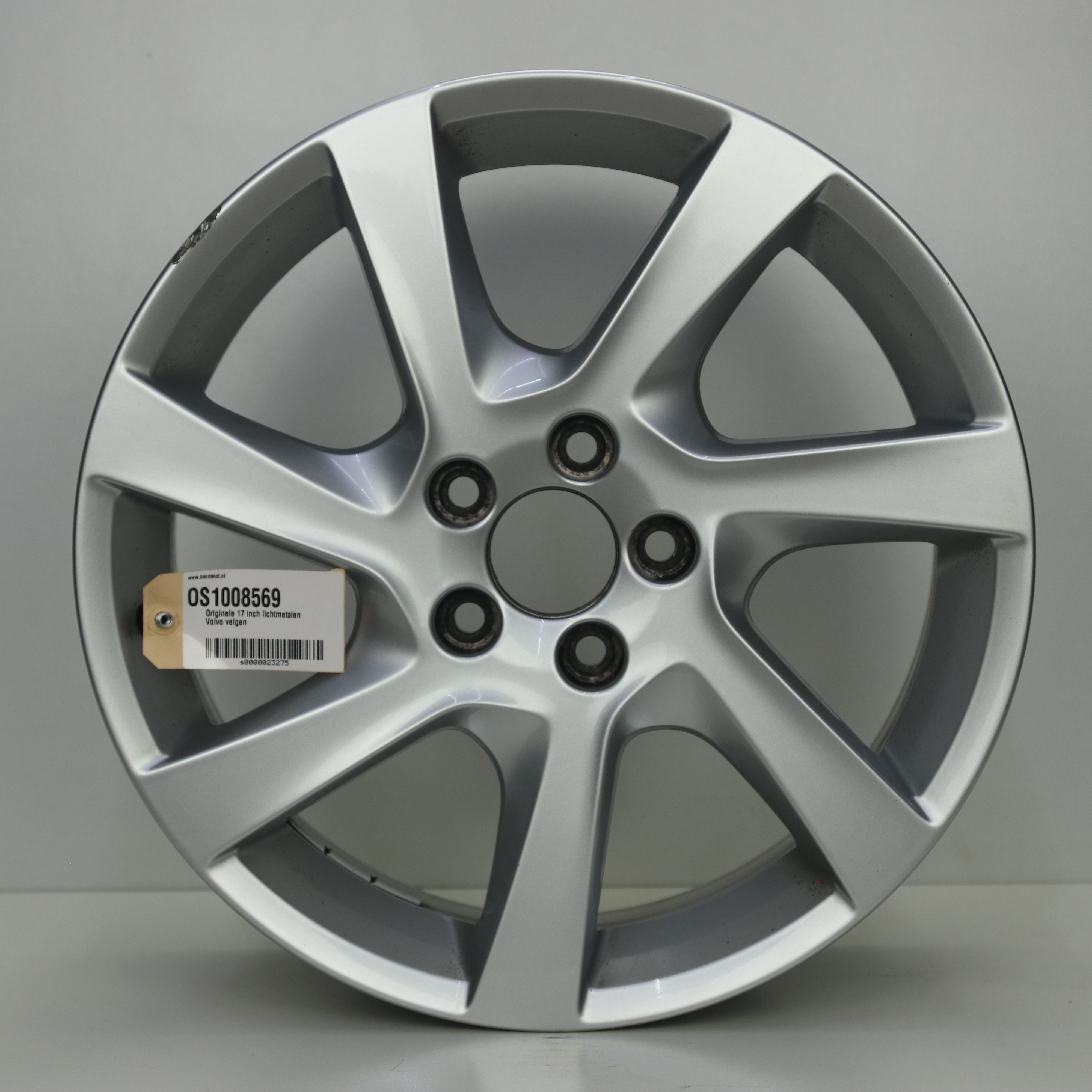 OS1008569 Originele 17 inch lichtmetalen Volvo velgen 7.00X17 5X108 ET50.0 NB63.40 Zilver