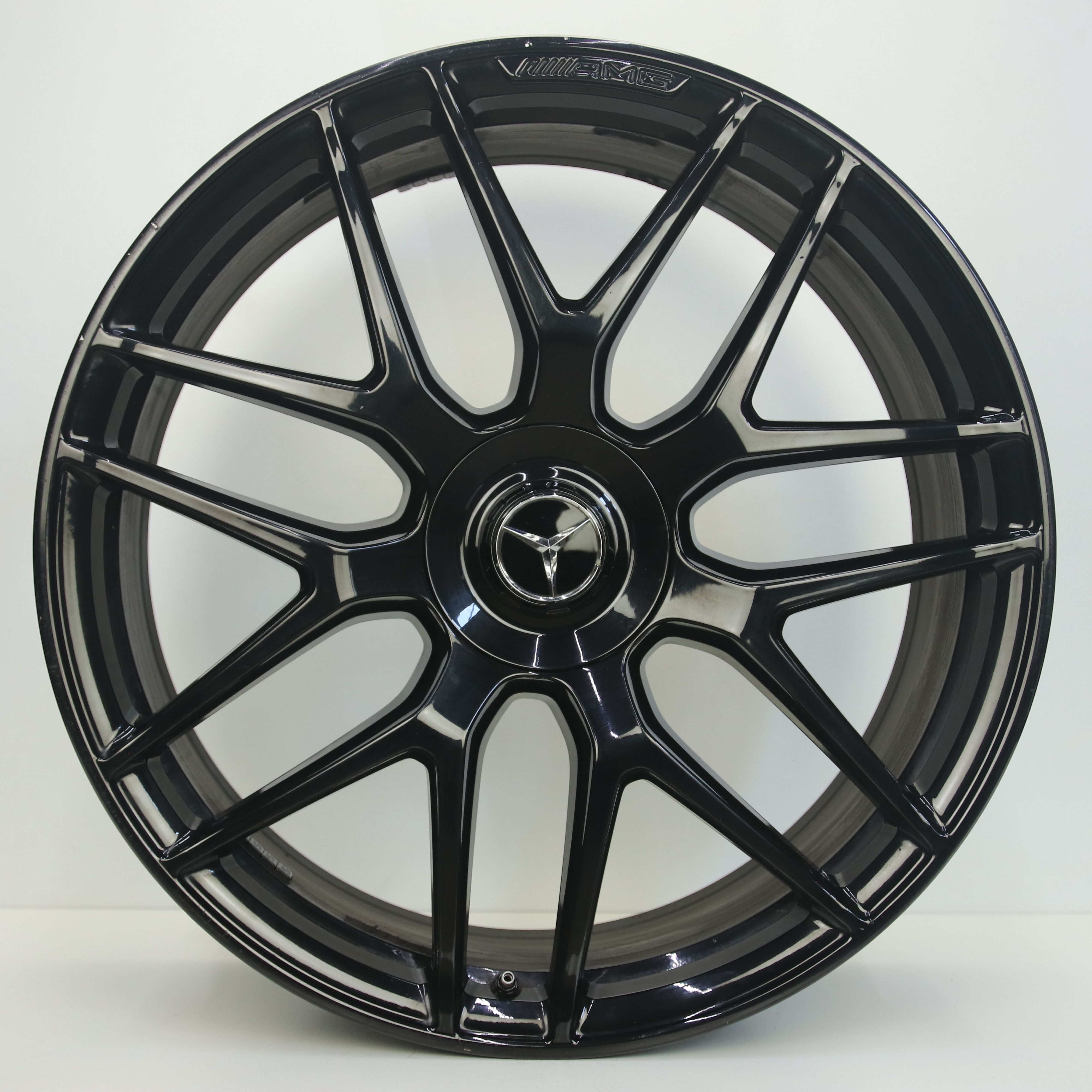 OS1008286 Originele 22 inch lichtmetalen Mercedes-Benz GLE-klasse 53/63 AMG velgen (Breedset) 10.00X22 5X112 ET55.0 NB66.60 Zwart