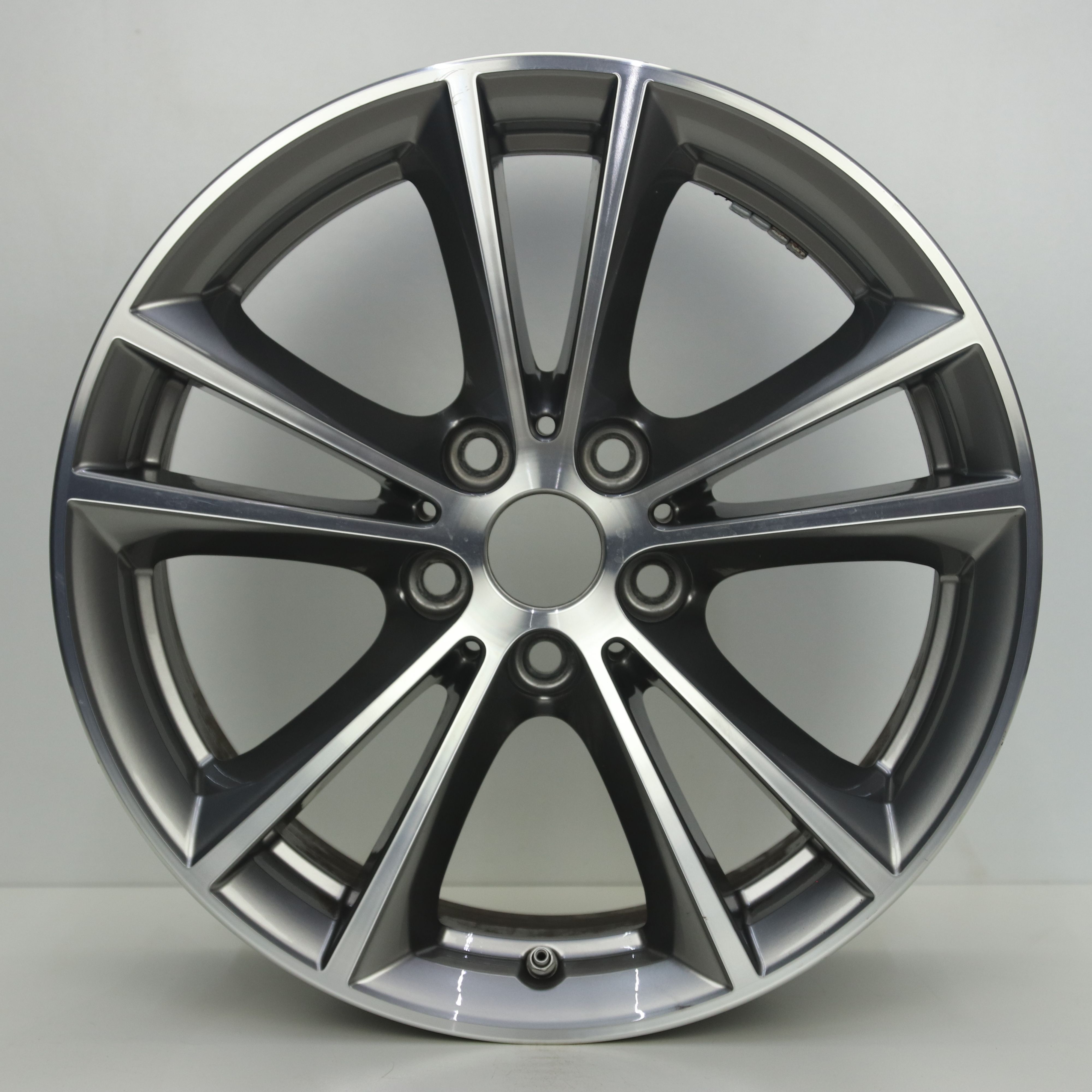OS1008234 Originele 17 inch lichtmetalen BMW 5-serie styling 631 velgen 7.50X17 5X112 ET27.0 NB66.60 Antraciet Gepolijst