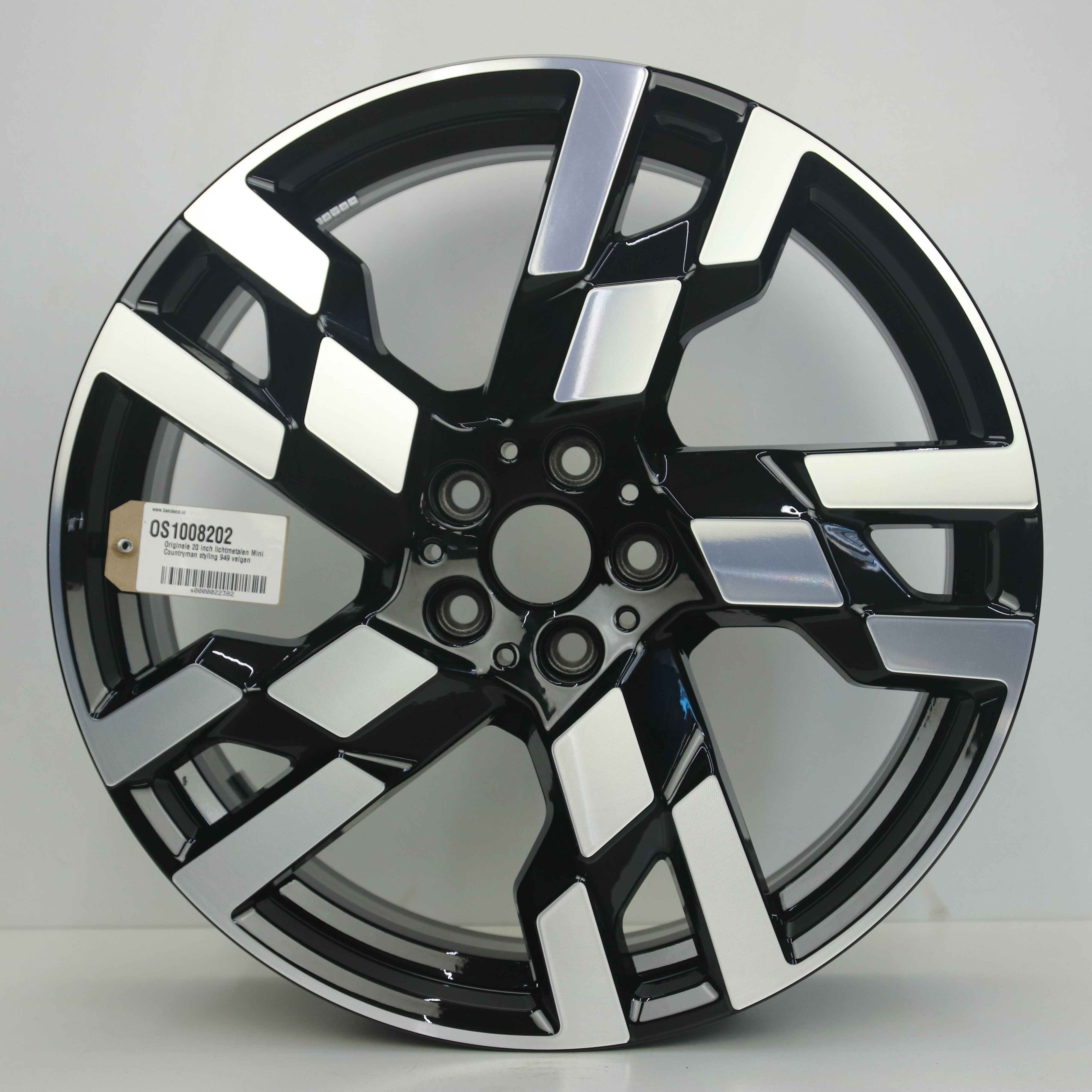 OS1008202 Originele 20 inch lichtmetalen Mini Countryman styling 949 velgen 8.00X20 5X112 ET46.0 NB66.60 Zwart gepolijst