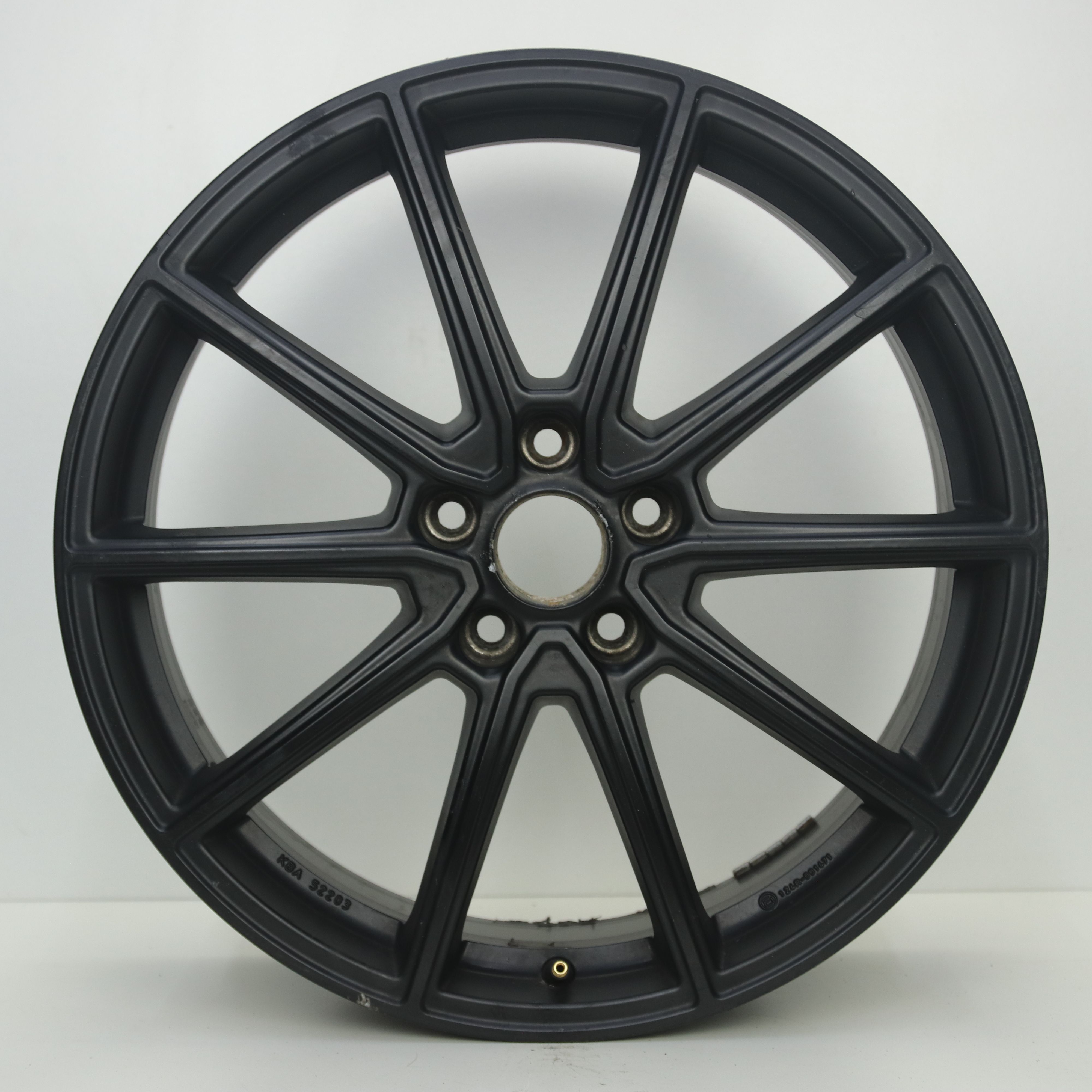 OS1007905 Set 19 inch lichtmetalen RC Design RC32 velgen 8.00X19 5X112 ET20.0 NB57.10 Mat zwart