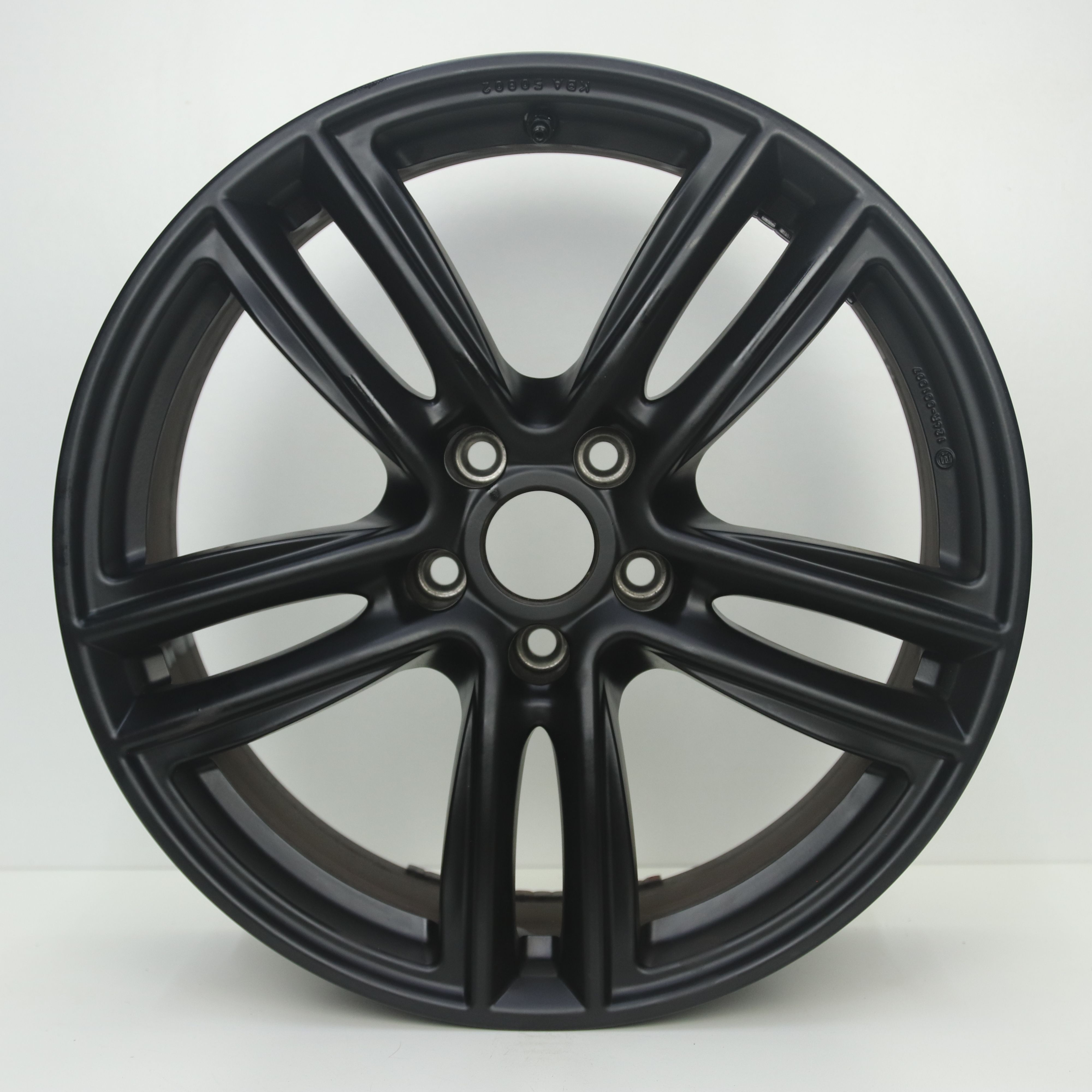 IN1003080 Set 18 inch lichtmetalen Brock velgen 8.00X18 5X112 ET26.0 NB66.60 Mat zwart