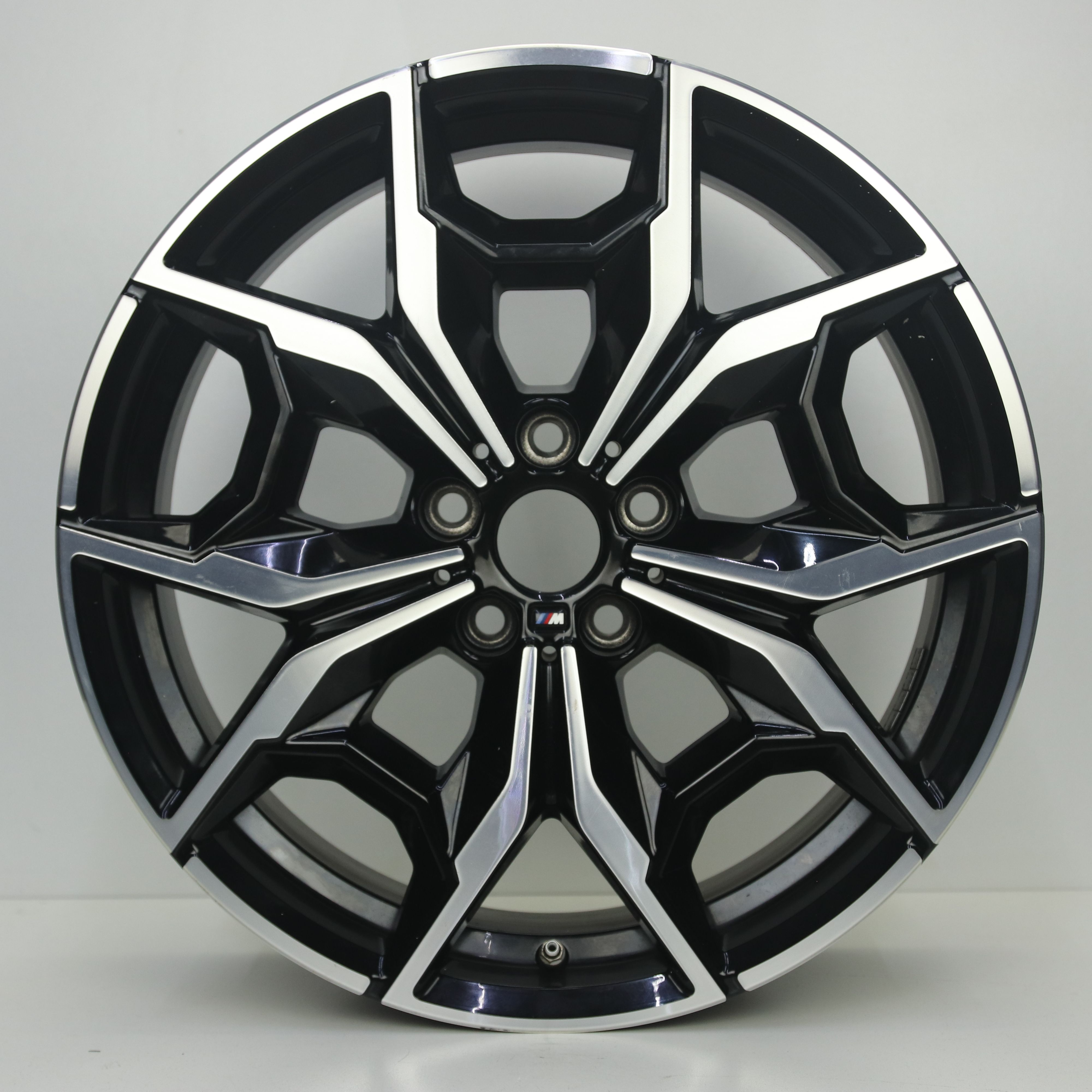 OS1008567 Originele 19 inch lichtmetalen BMW X3 styling 887M velgen 7.50X19 5X112 ET32.0 NB66.60 Zwart gepolijst
