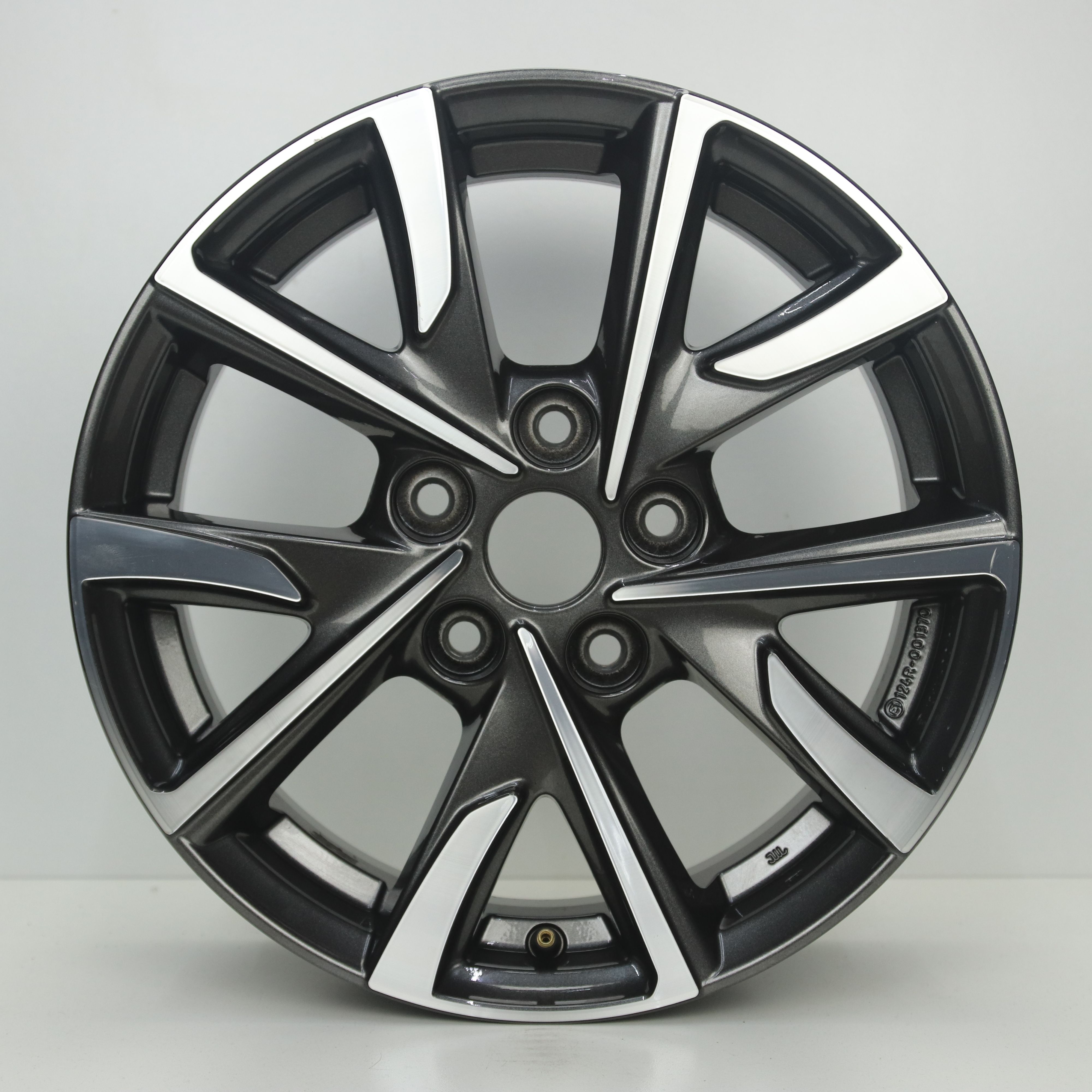 OS1007717 Originele 16 inch lichtmetalen Mazda CX-3 velgen 6.50X16 5X114.3 ET50.0 NB67.10 Antraciet Gepolijst
