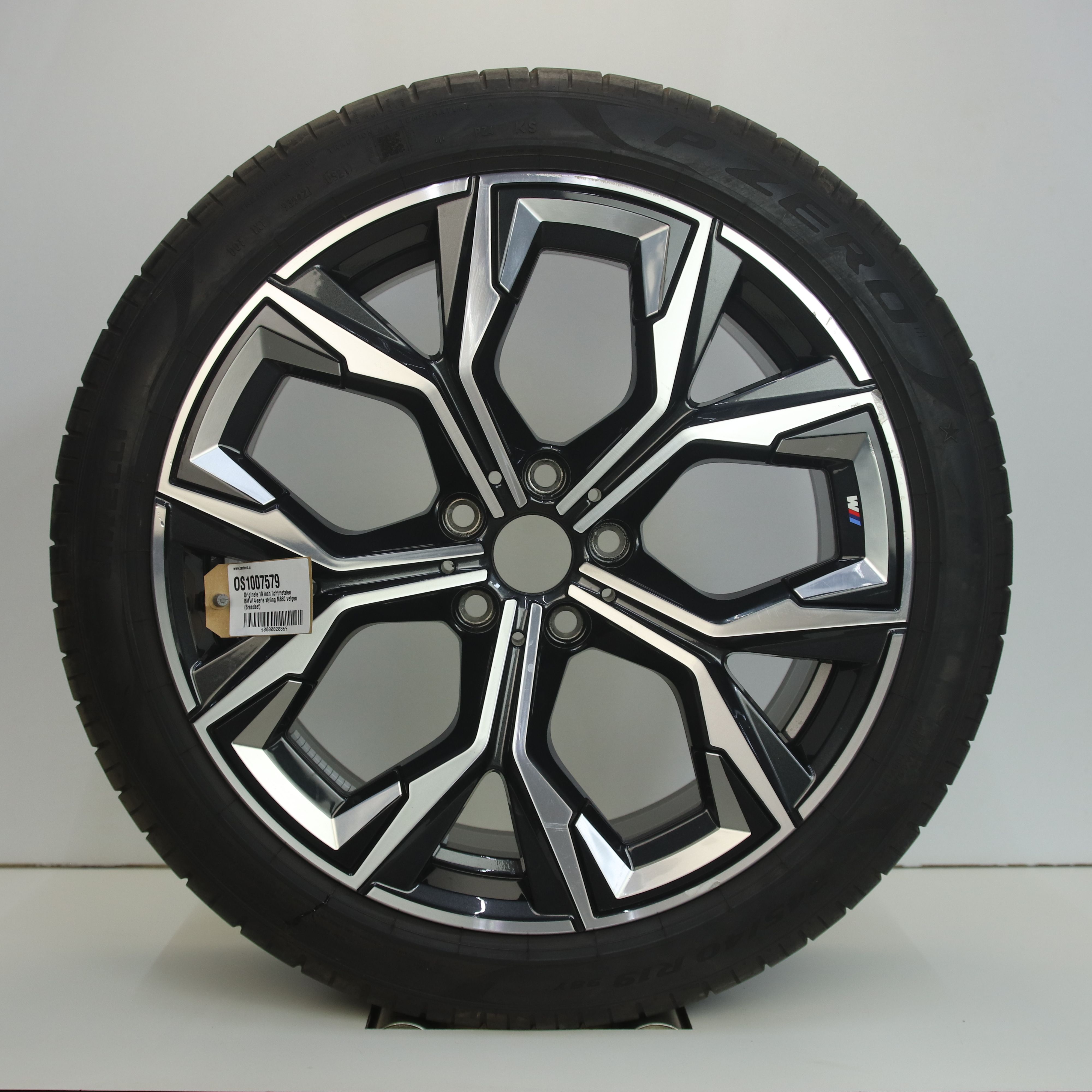 OS1007579 Originele 19 inch lichtmetalen BMW 4-serie styling M860 velgen (Breedset) 8.50X19 5X112 ET35.0 NB66.60 Antraciet gepolijst