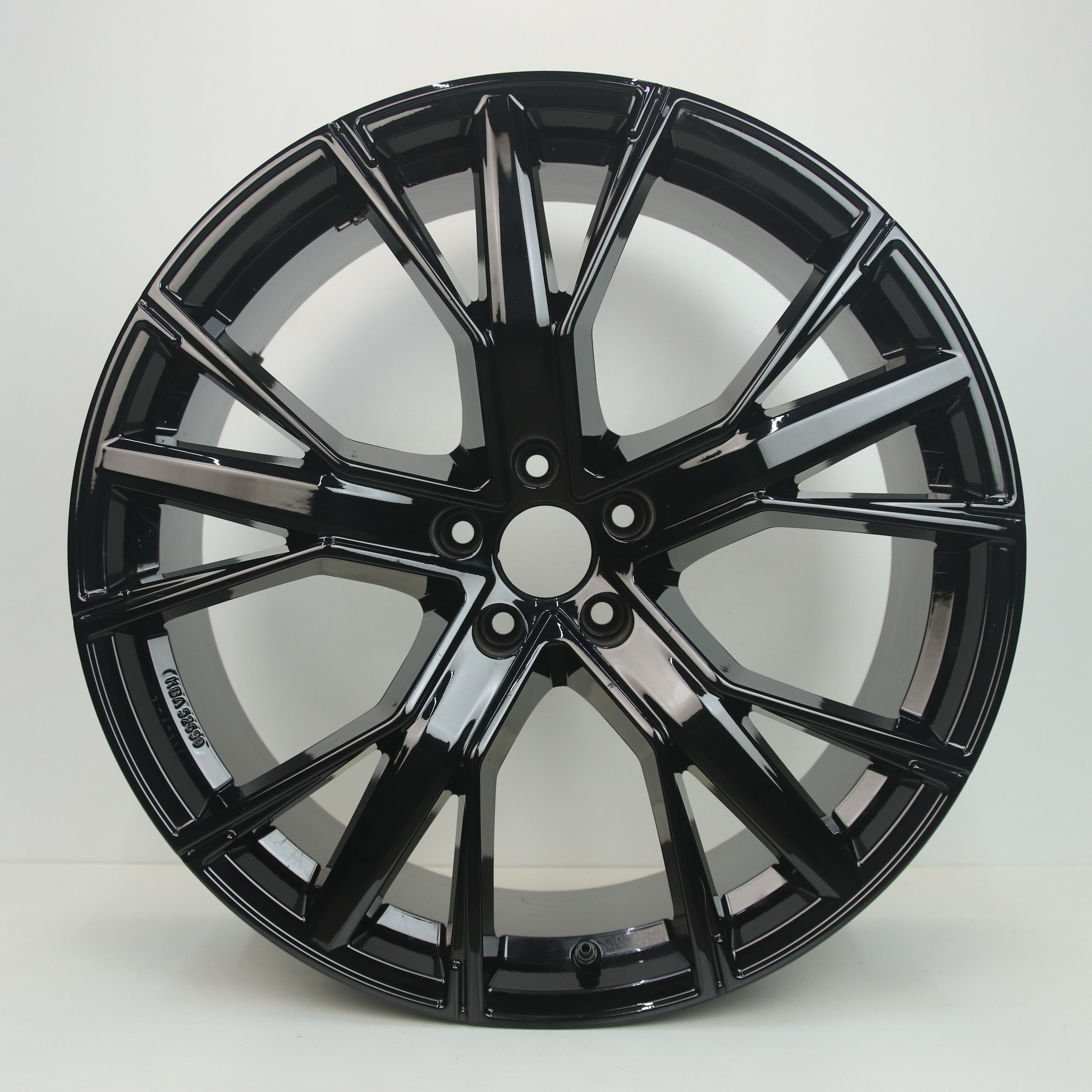 IN1003032 Set 21 inch lichtmetalen GMP Gunner velgen 10.00X21 5X112 ET19.0 NB66.60 Zwart