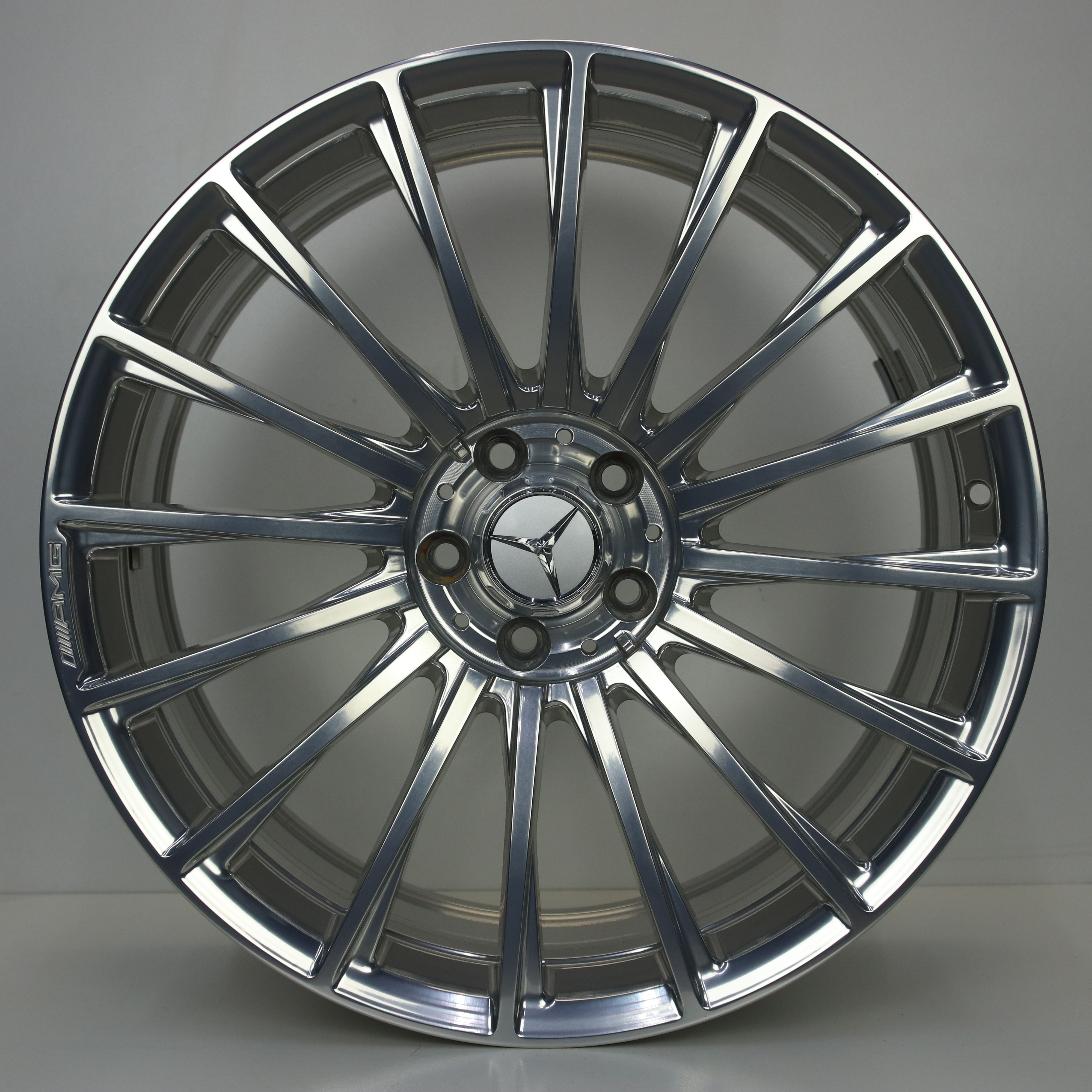OS1007643 Originele 20 inch lichtmetalen Mercedes-Benz S63 AMG velgen (Breedset) 8.50X20 5X112 ET39.0 NB66.60 Chrome