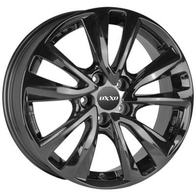 Oxxo OBERON 5 BLACK 7.50X17 5X114 ET50.0 NB67.10 BLACK (GB)