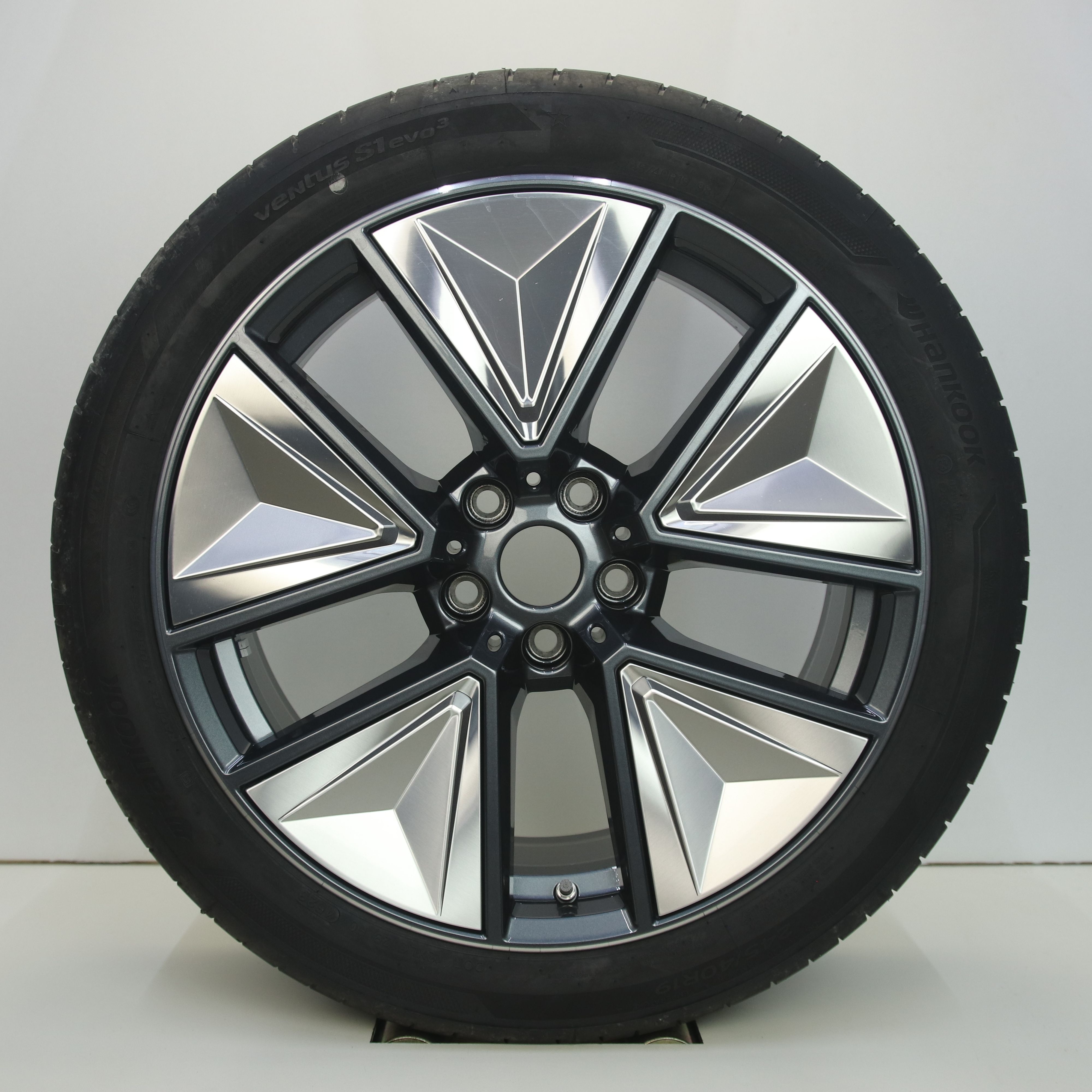 OS1007308 Originele 19 inch lichtmetalen BMW 4-serie styling 855 velgen (Breedset) 8.50X19 5X112 ET36.0 NB66.60 Antraciet Gepolijst