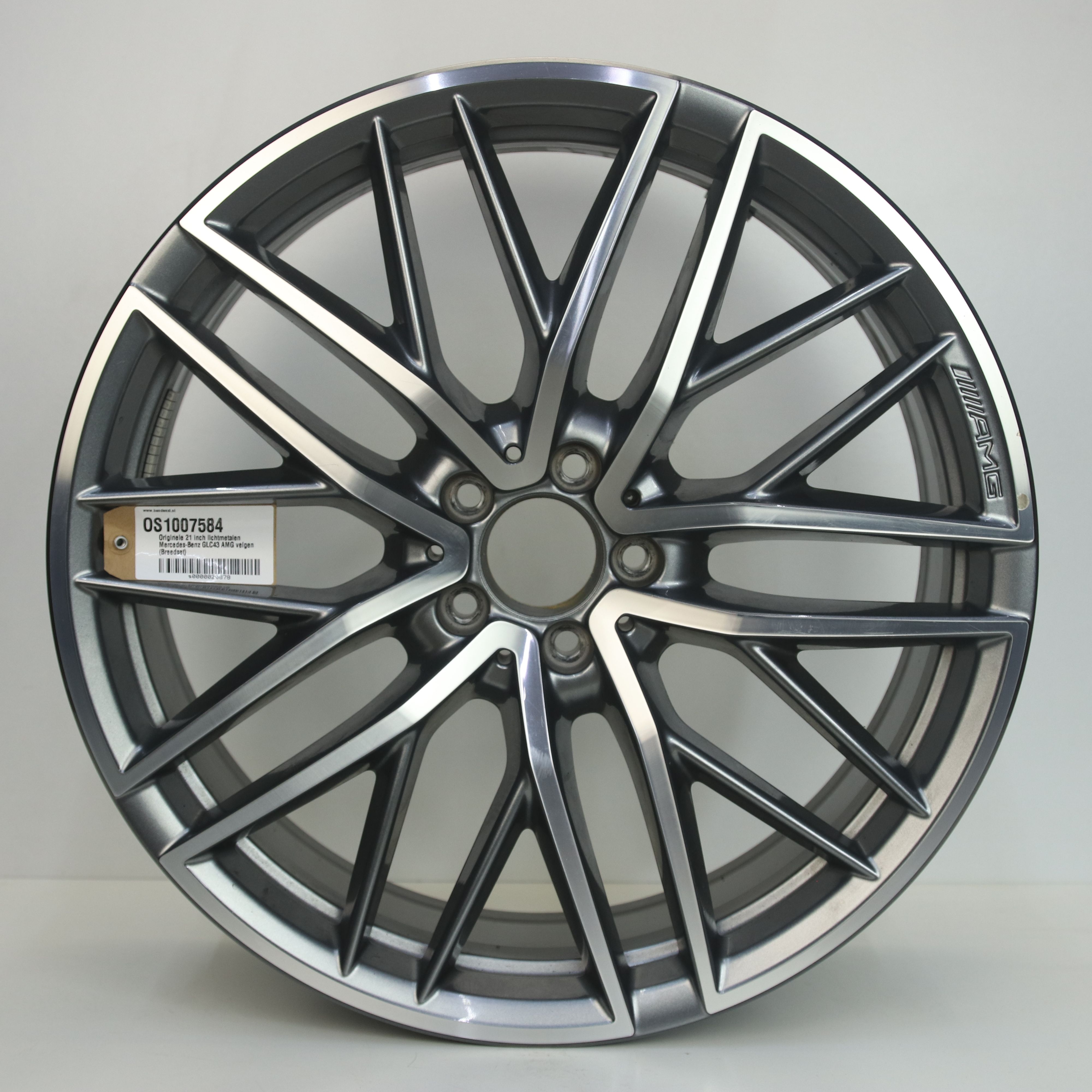 OS1007584 Originele 21 inch lichtmetalen Mercedes-Benz GLC43 AMG velgen (Breedset) 8.50X21 5X112 ET40.0 NB66.60 