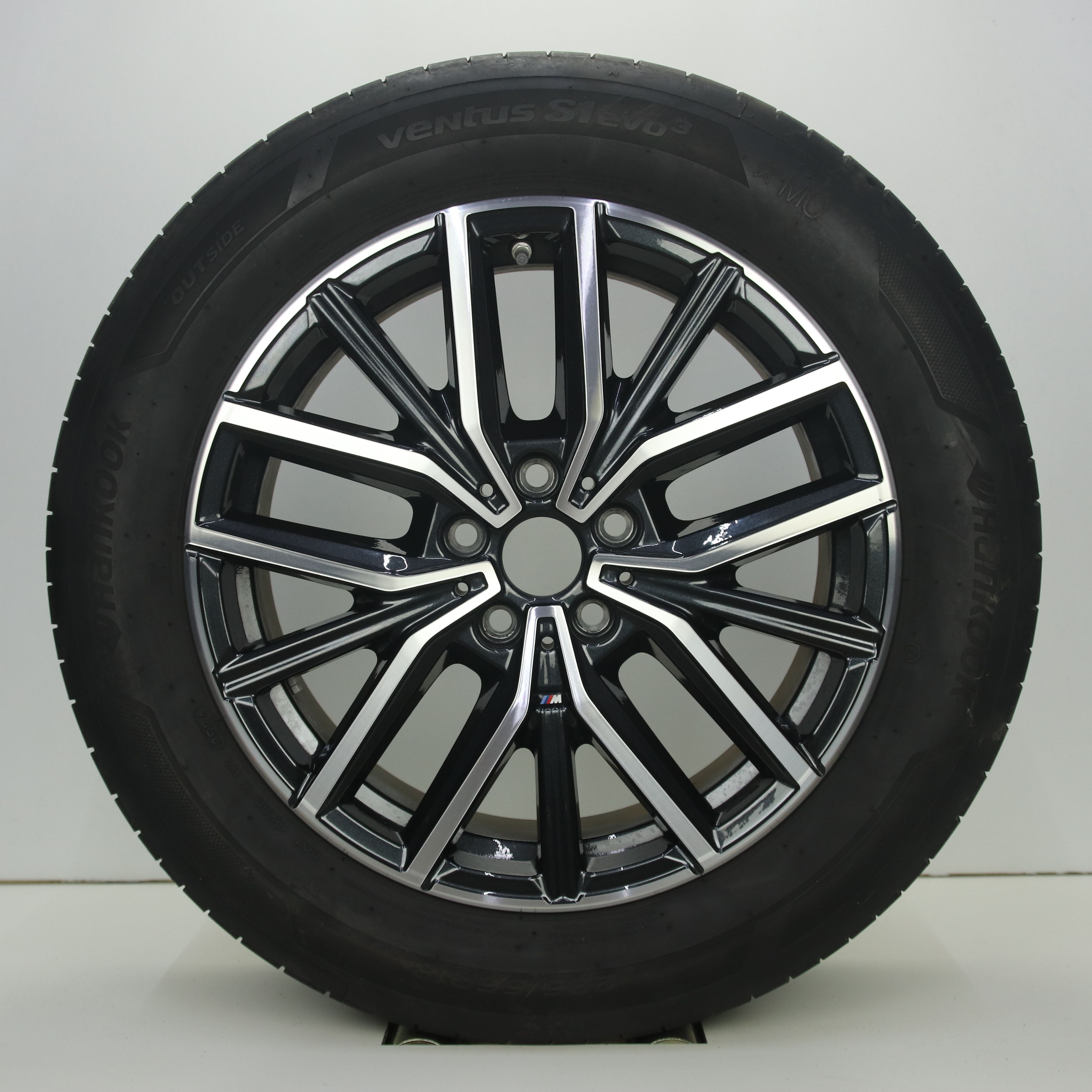 OS1007894 Originele 18 inch lichtmetalen BMW X1 styling 838M velgen 7.50X18 5X112 ET50.0 NB66.60 Antraciet gepolijst