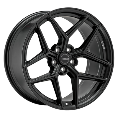 Sparco FF3 9.00X19 5X112 ET24.0 NB73.10 PL-Ring MATT BLACK