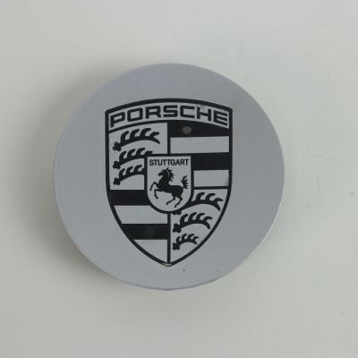 Naafkappen set OEM Porsche (zilver) 9P1601147