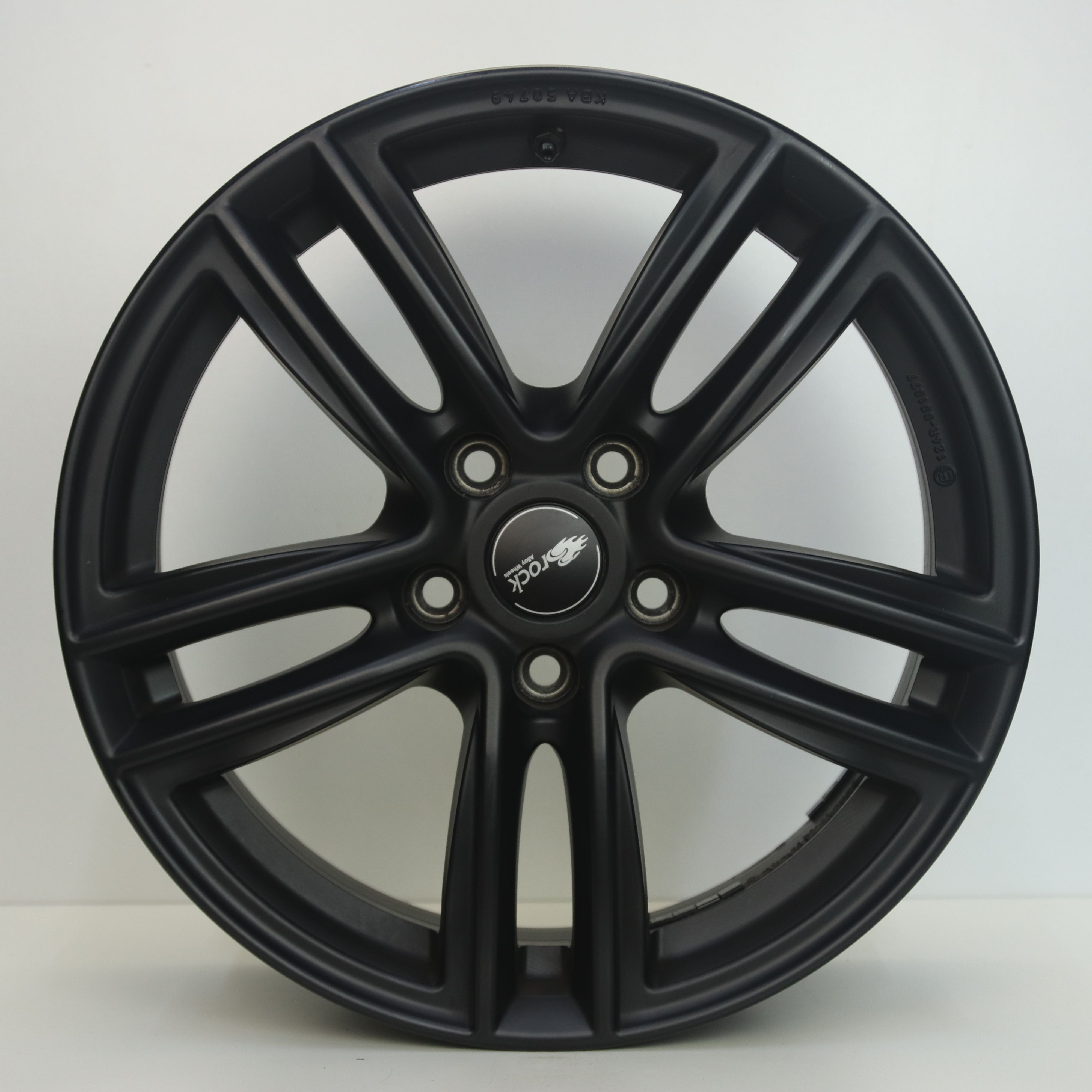 OS1006994 Set 17 inch lichtmetalen Brock RC27 velgen 7.50X17 5X112 ET52.0 NB66.60 Mat zwart