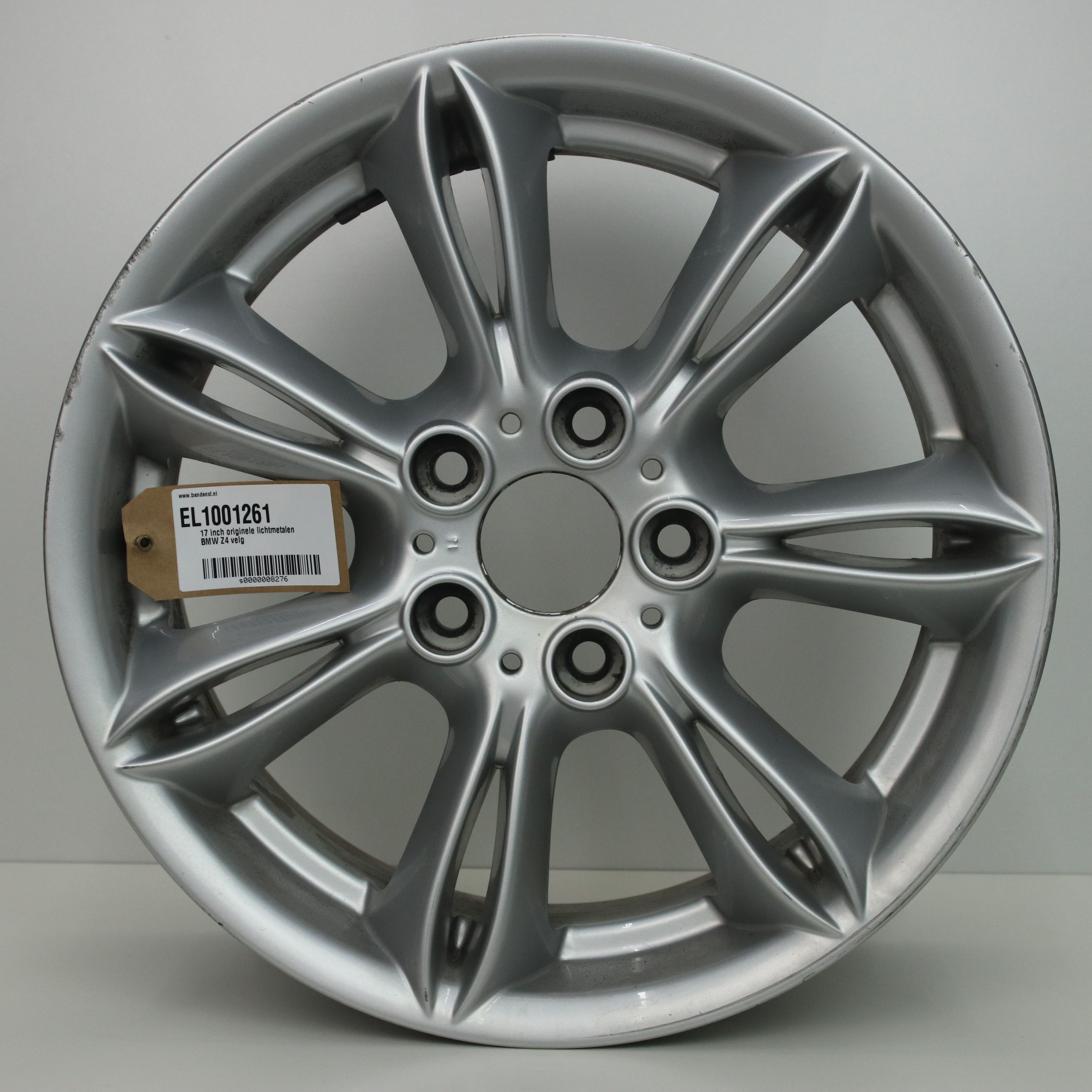 EL1001261 17 inch originele lichtmetalen BMW Z4 velg 8.00X17 5X120 ET47.0 NB72.60 Zilver