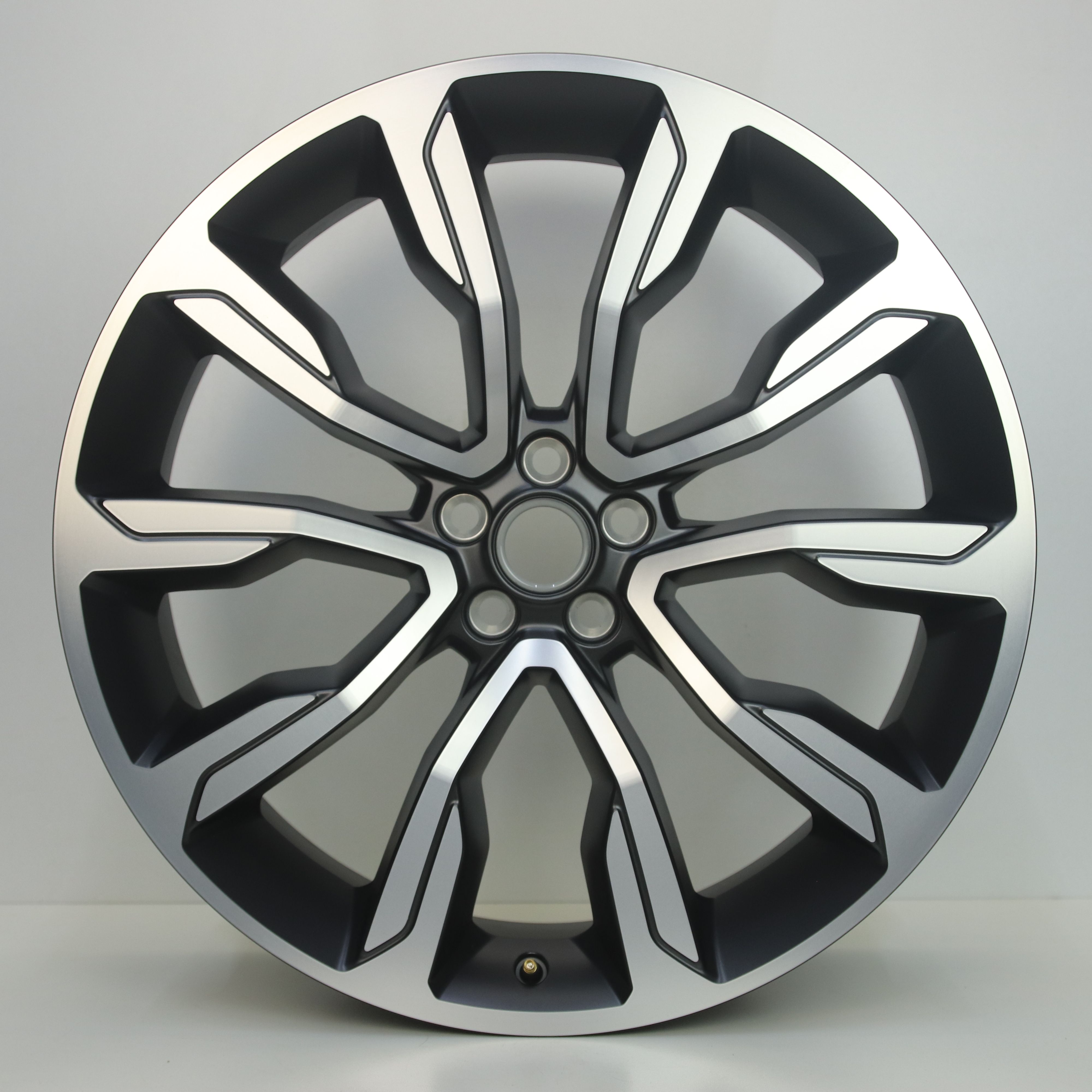 OS1007612 Originele 22 inch lichtmetalen Land Rover Range Rover Velar velgen 9.00X22 5X108 ET45.0 NB63.40 Mat zwart gepolijst
