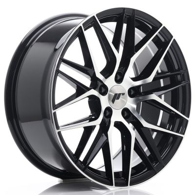 JR Wheels JR28 8.50X19 5X120 ET35.0 NB72.60 Gloss Black Machined Face