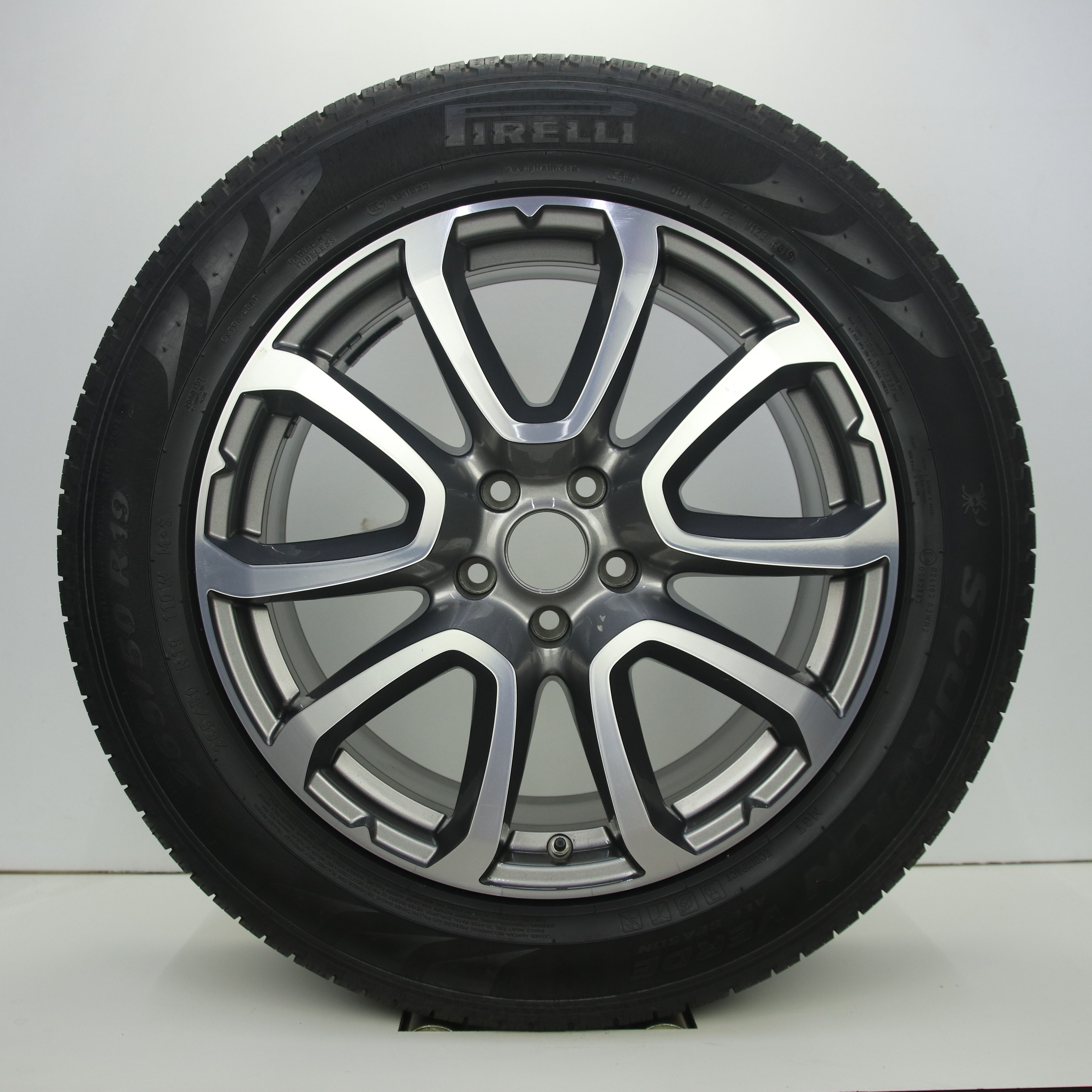 OS1008012 Originele 19 inch lichtmetalen Maserati Levante velgen (breedset) 8.50X19 5X114.3 ET44.0 NB67.10 Antraciet Gepolijst