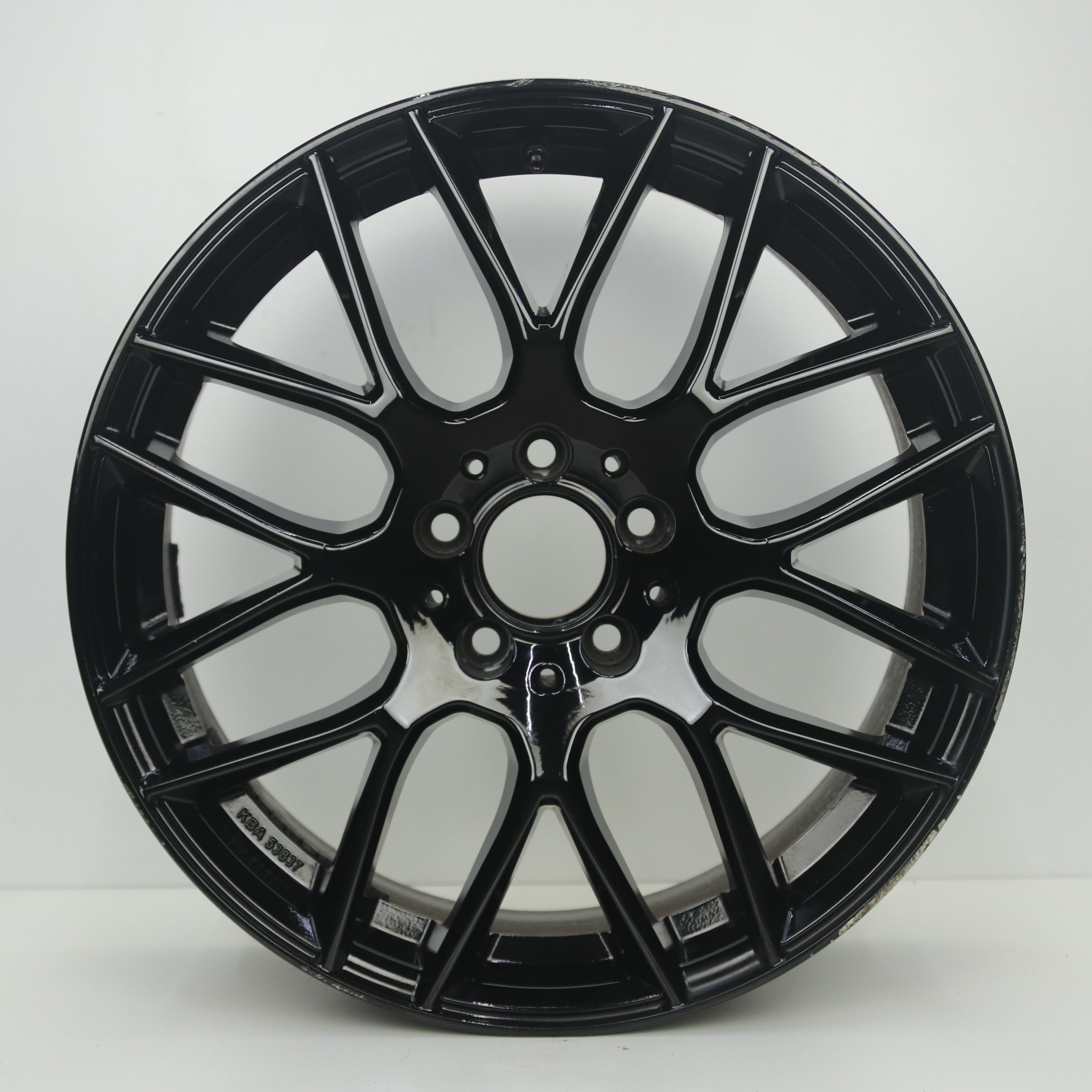 IN1003169 Set 18 inch lichtmetalen GMP Berghem velgen 8.00X18 5X112 ET45.0 NB66.60 Zwart