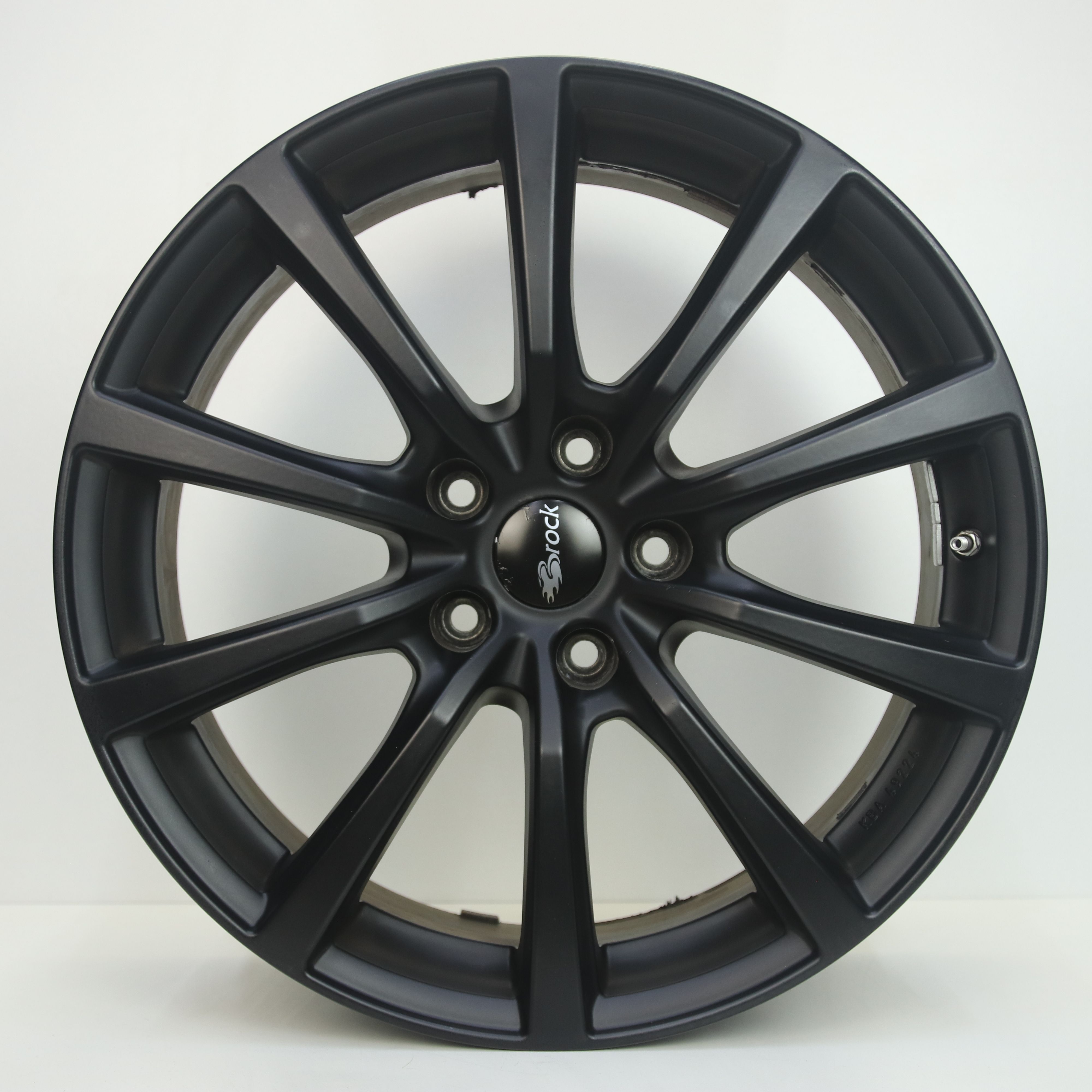 OS1007418 Set 19 inch lichtmetalen Brock B32 velgen 8.50X19 5X120 ET35.0 NB64.10 Mat zwart