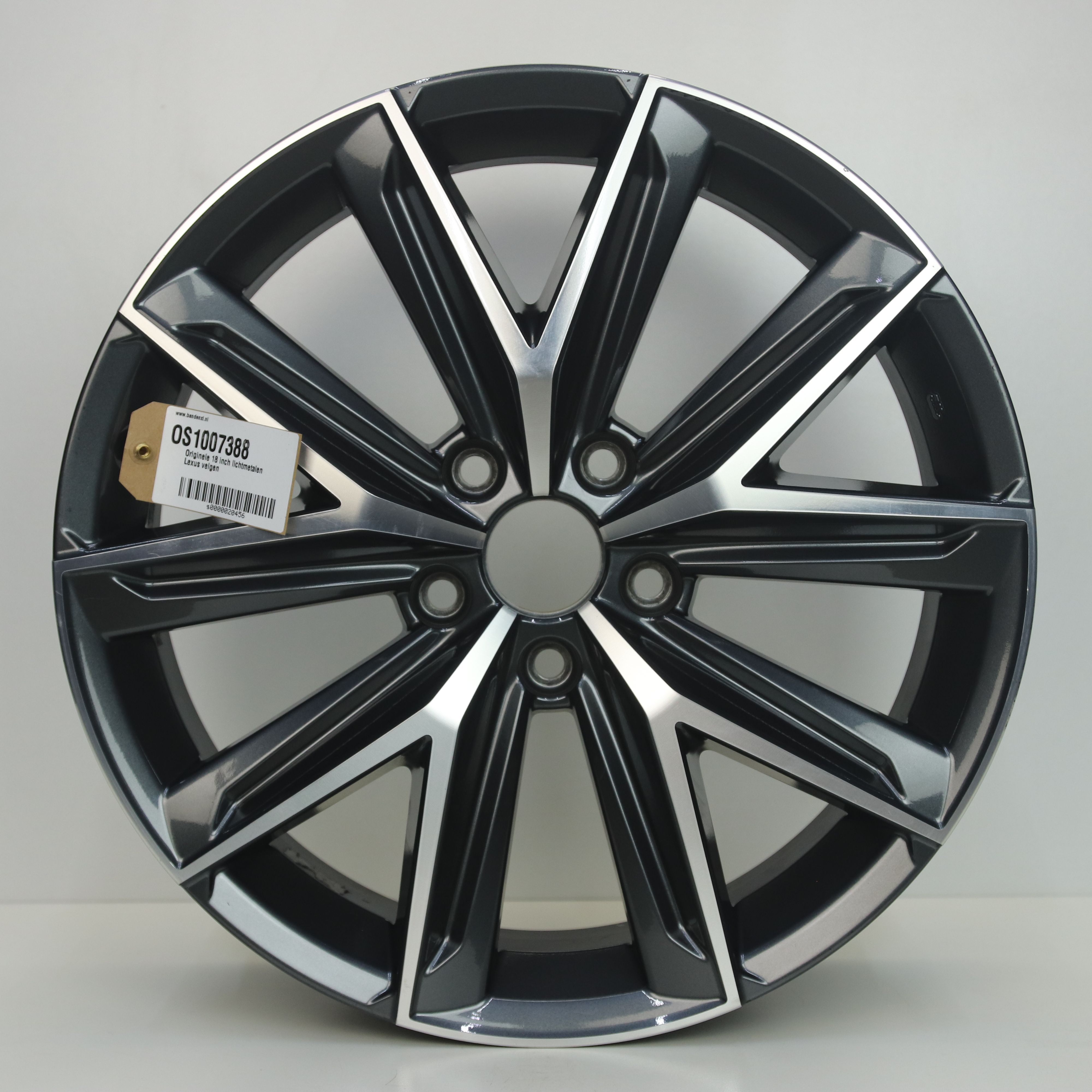 OS1007388 Originele 18 inch lichtmetalen Lexus velgen 7.00X18 5X114.3 ET40.0 NB60.10 Antraciet Gepolijst