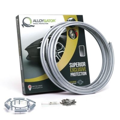 Set van 4 Alloygators 12 - 24 inch Zilver