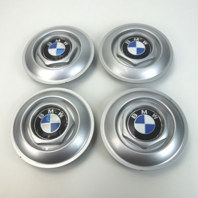 Naafkappen set OEM BMW (Zilver) 1179985.3 61.309.00