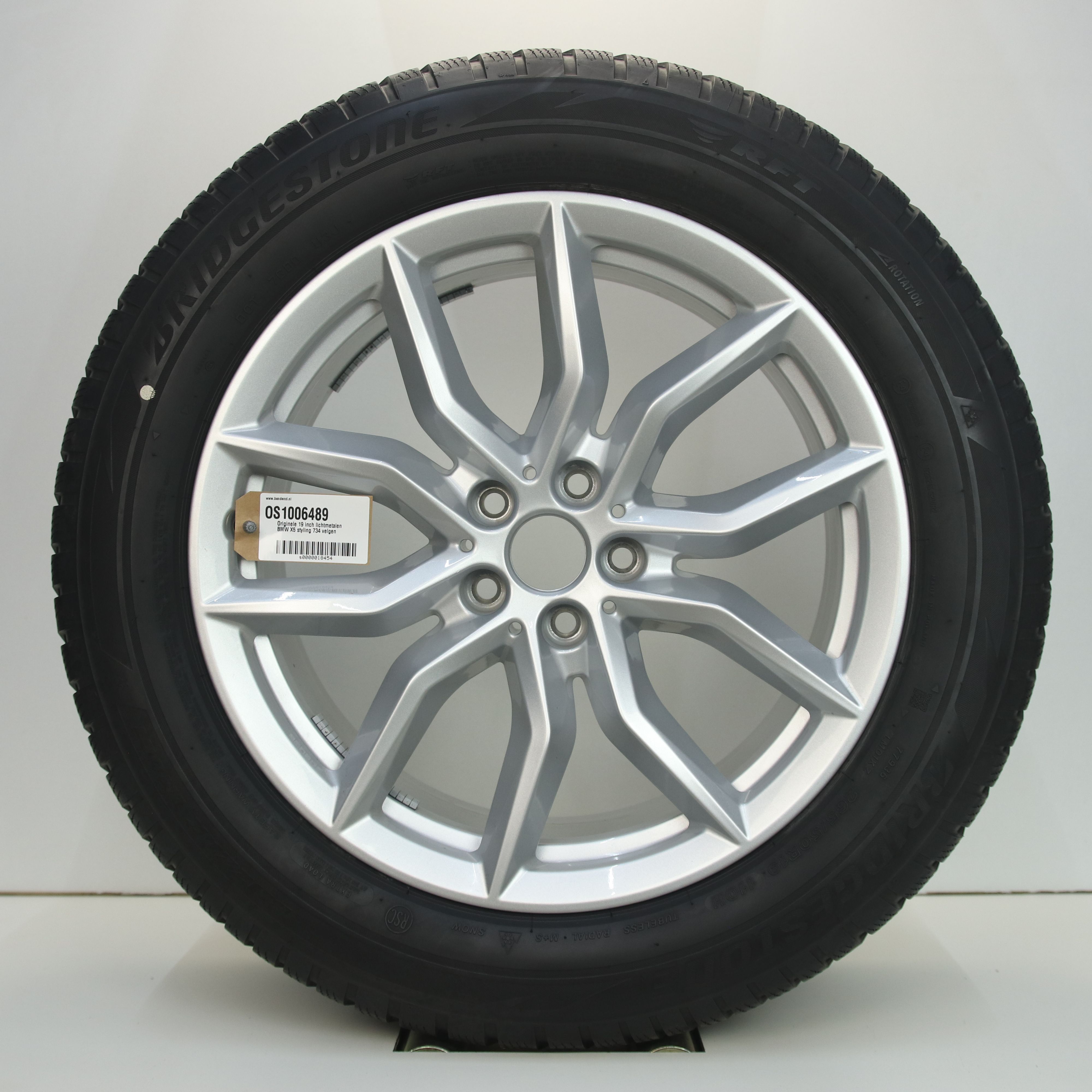 OS1006489 Originele 19 inch lichtmetalen BMW X5 styling 734 velgen 9.00X19 5X112 ET38.0 NB66.60 Zilver