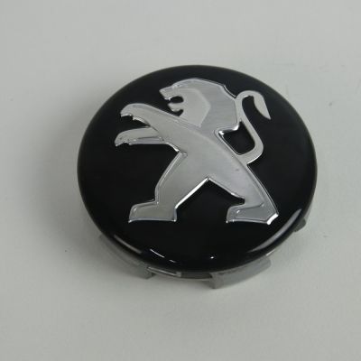 Naafkappen set OEM Peugeot (Zwart) 9806697577