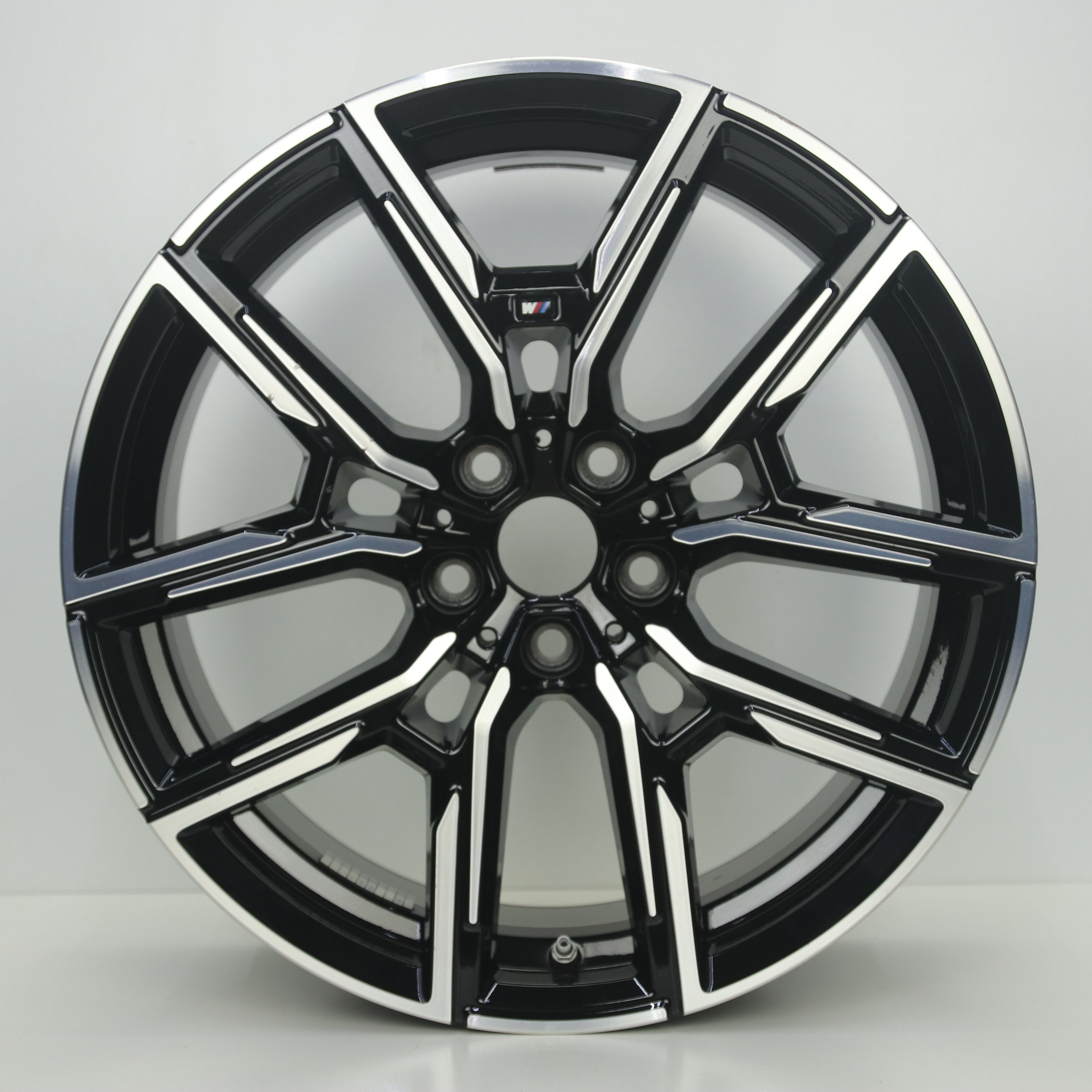 OS1007669 Originele 19 inch lichtmetalen BMW 4-serie styling M859 velgen (Breedset) 8.50X19 5X112 ET35.0 NB66.60 Zwart gepolijst