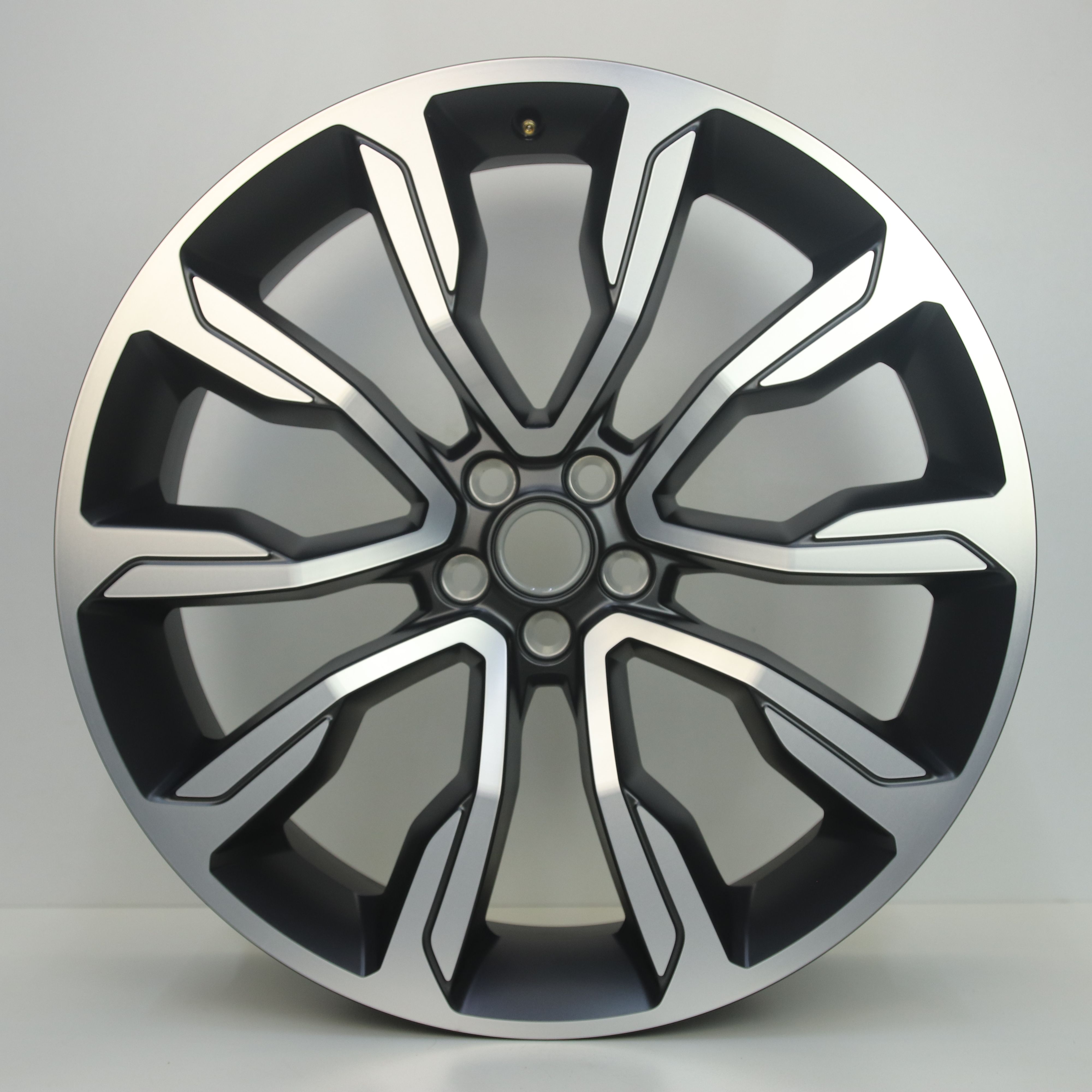 OS1007612 Originele 22 inch lichtmetalen Land Rover Range Rover Velar velgen 9.00X22 5X108 ET45.0 NB63.40 Mat zwart gepolijst