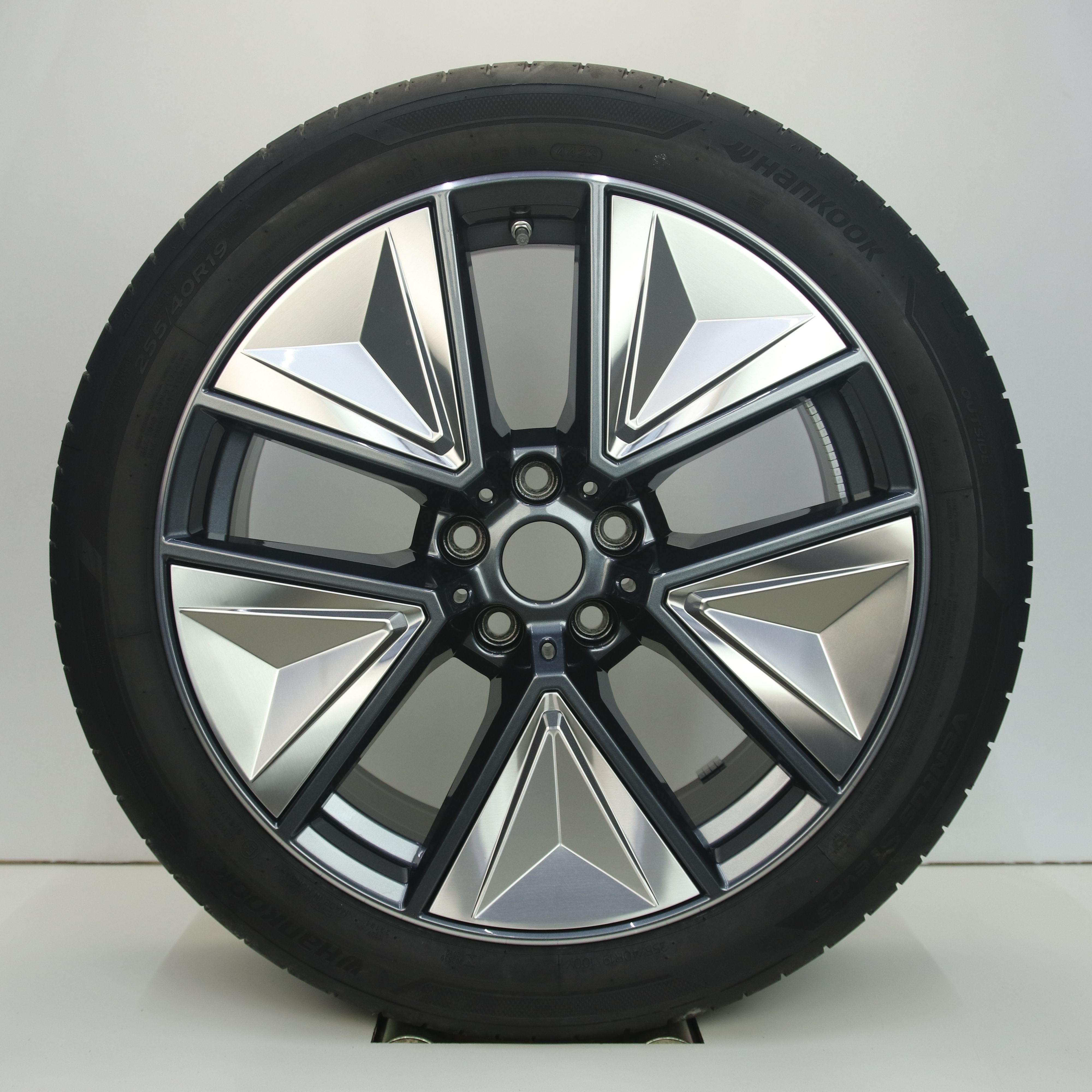 OS1007308 Originele 19 inch lichtmetalen BMW 4-serie styling 855 velgen (Breedset) 8.50X19 5X112 ET36.0 NB66.60 Antraciet Gepolijst