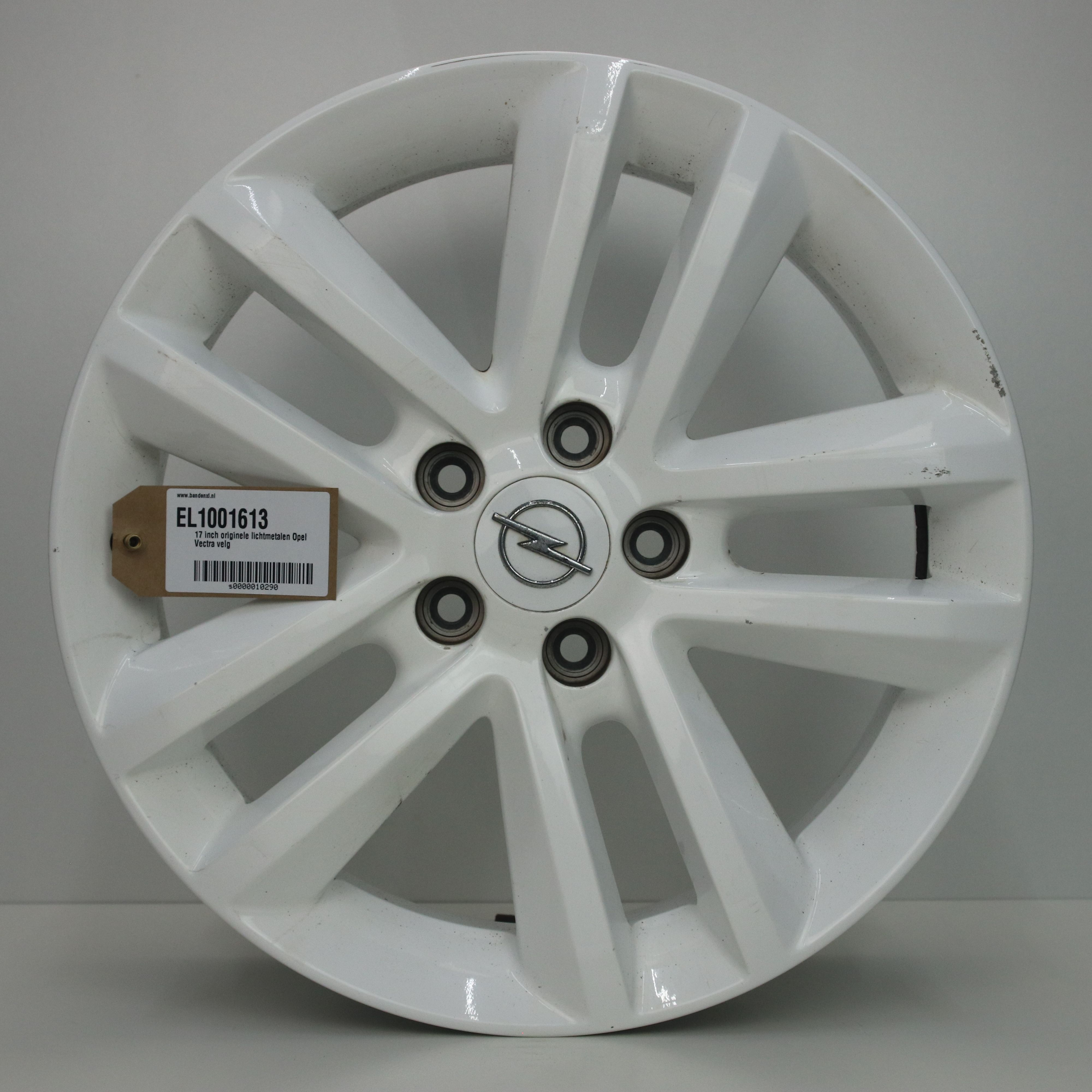 EL1001613 17 inch originele lichtmetalen Opel Vectra velg 7.00X17 5X112 ET41.0 NB56.60 Wit