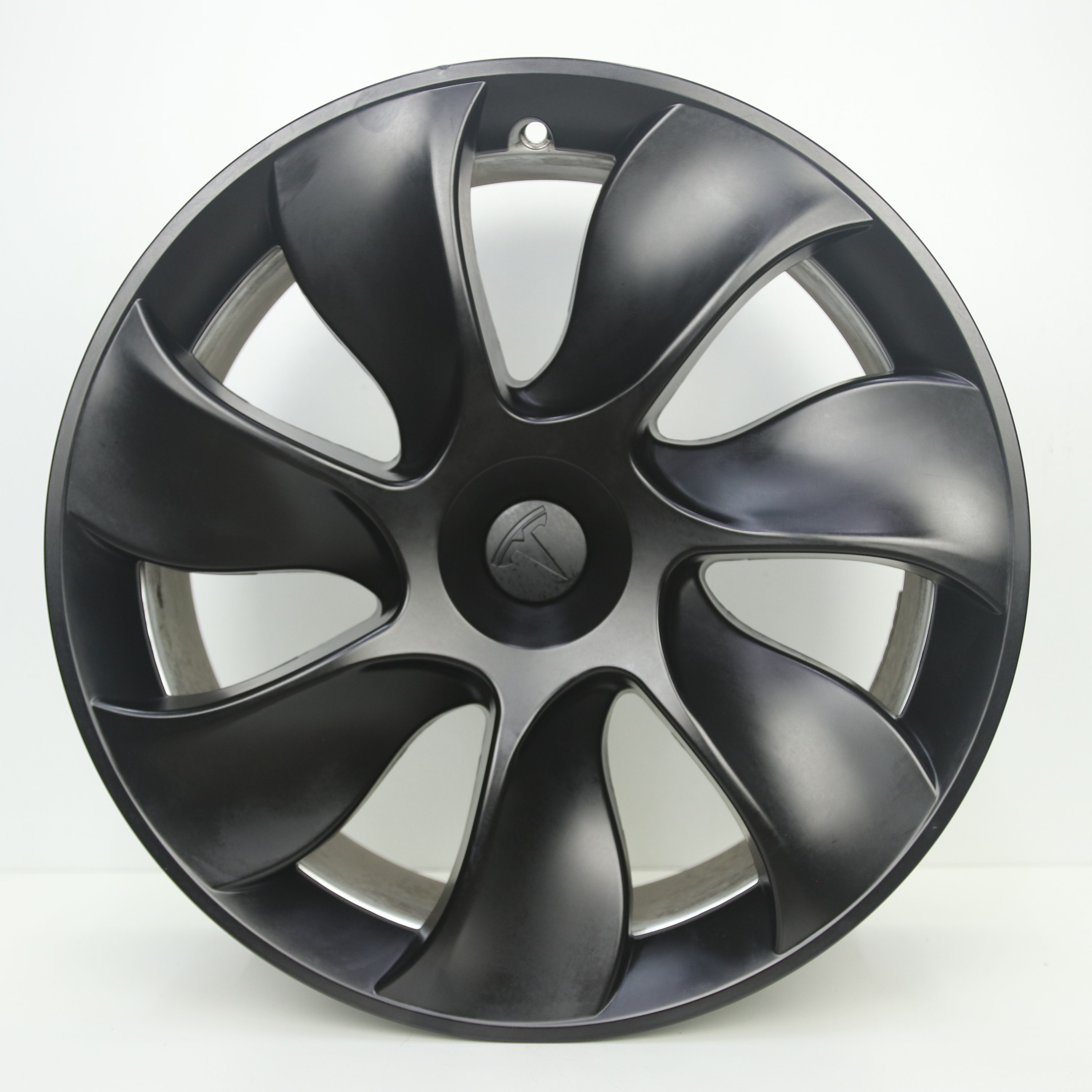IN1003079 Originele 19 inch lichtmetalen Tesla Model Y velgen 9.50X19 5X114.3 ET45.0 NB64.10 Mat zwart