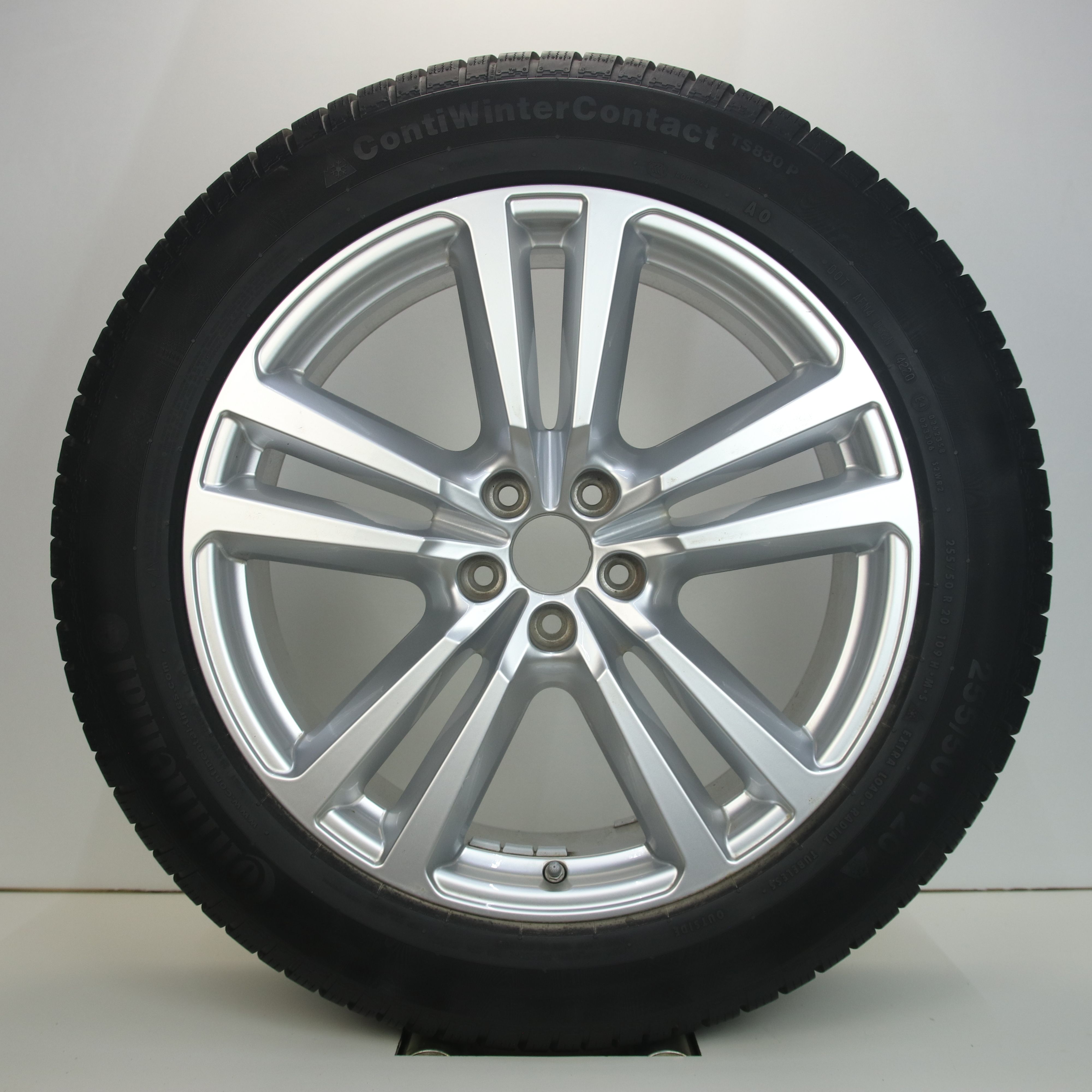 OS1005628 Originele 20 inch lichtmetalen Audi Q7 velgen 8.00X20 5X112 ET28.0 NB66.60 Zilver